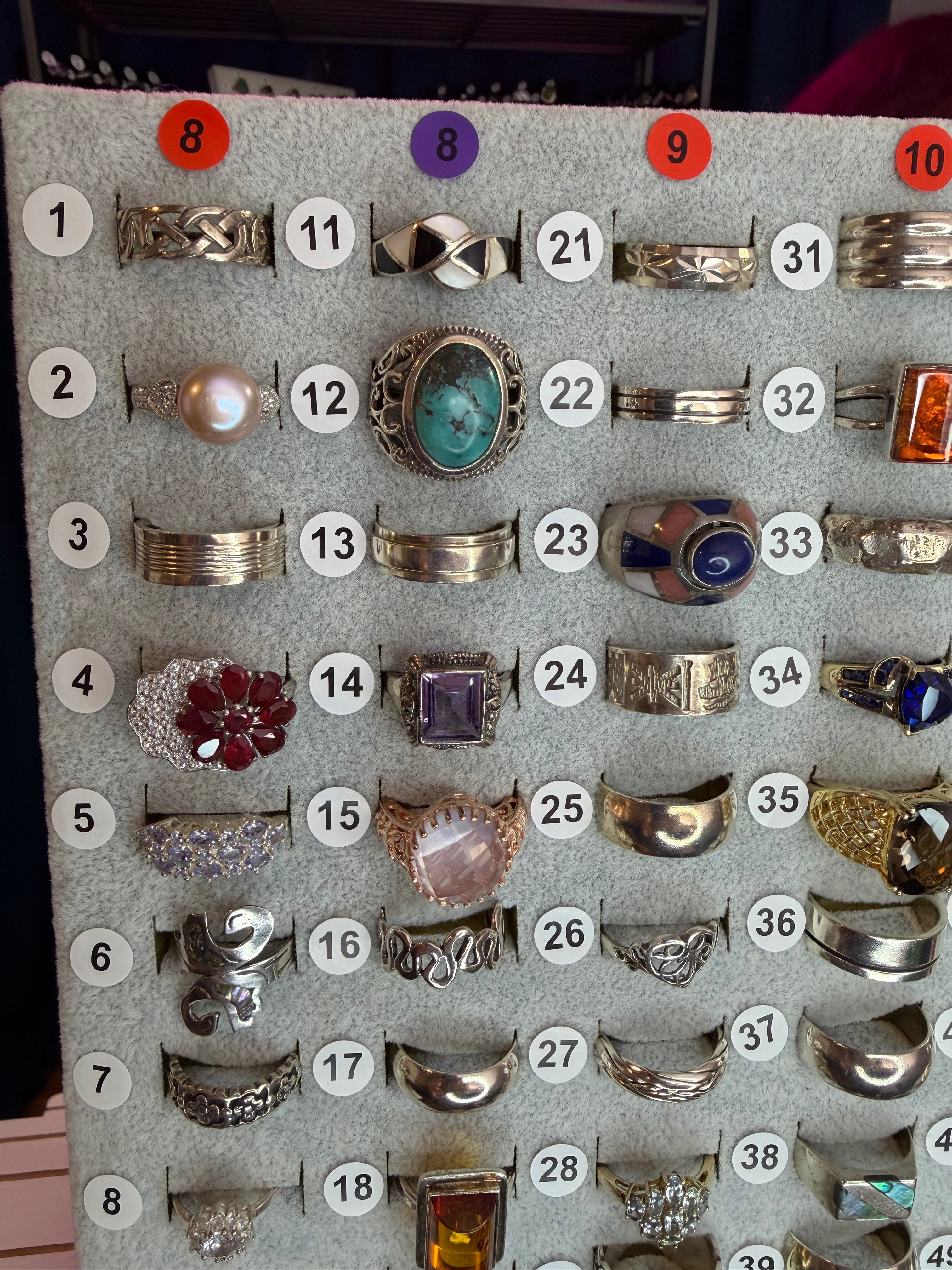 Ring Board E - Sizes 8-11