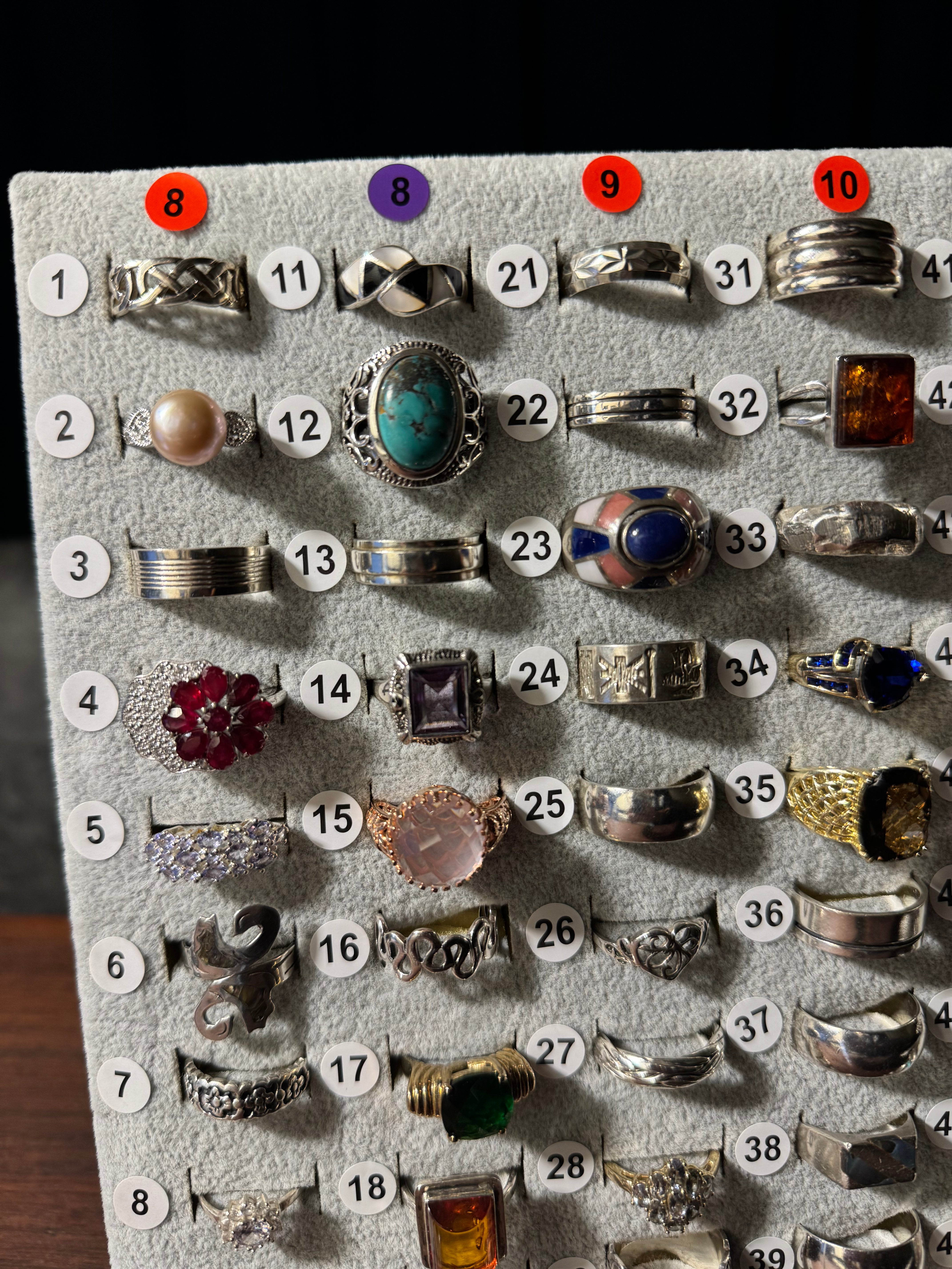 Ring Board E - Sizes 8-11