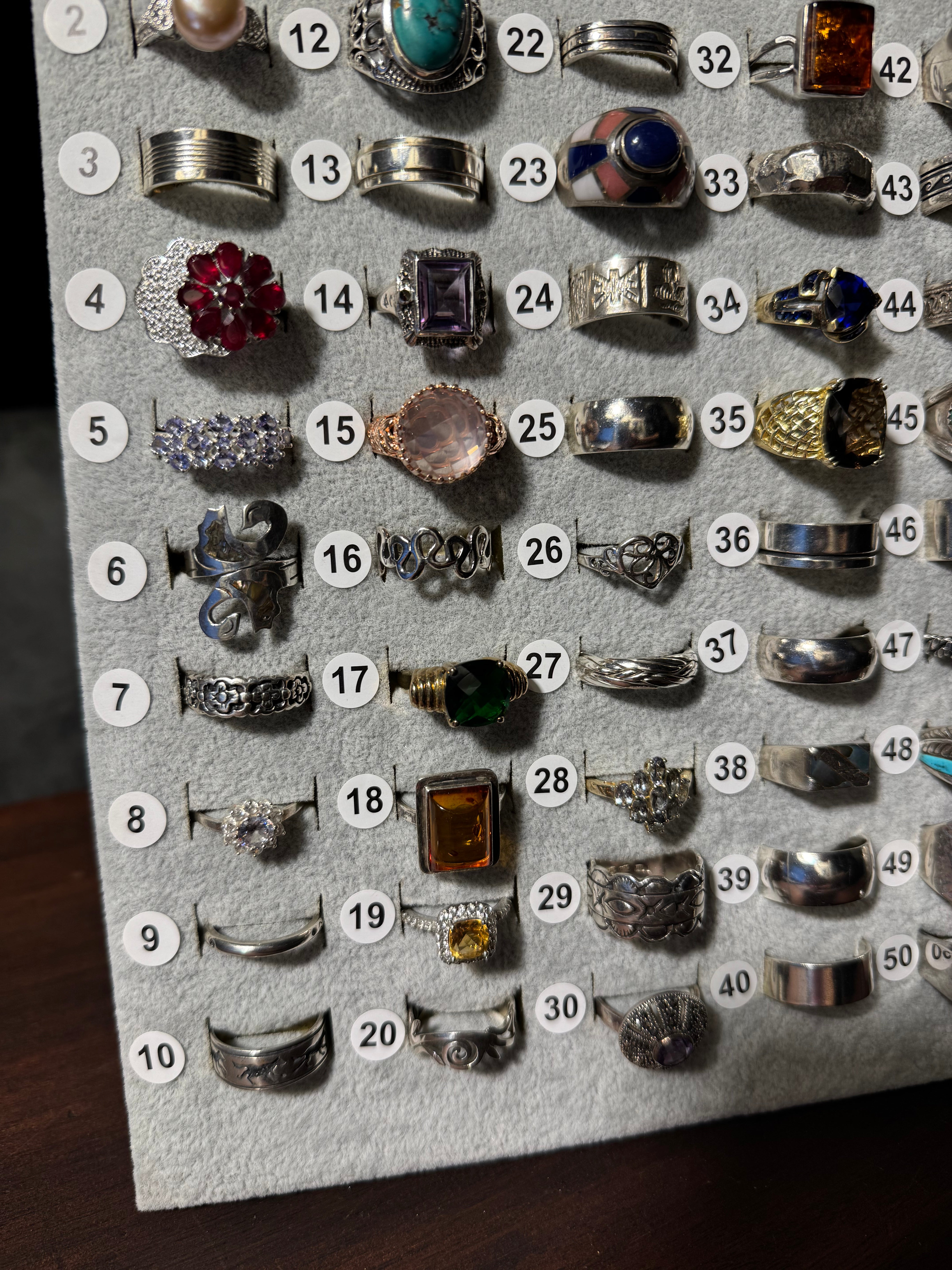 Ring Board E - Sizes 8-11