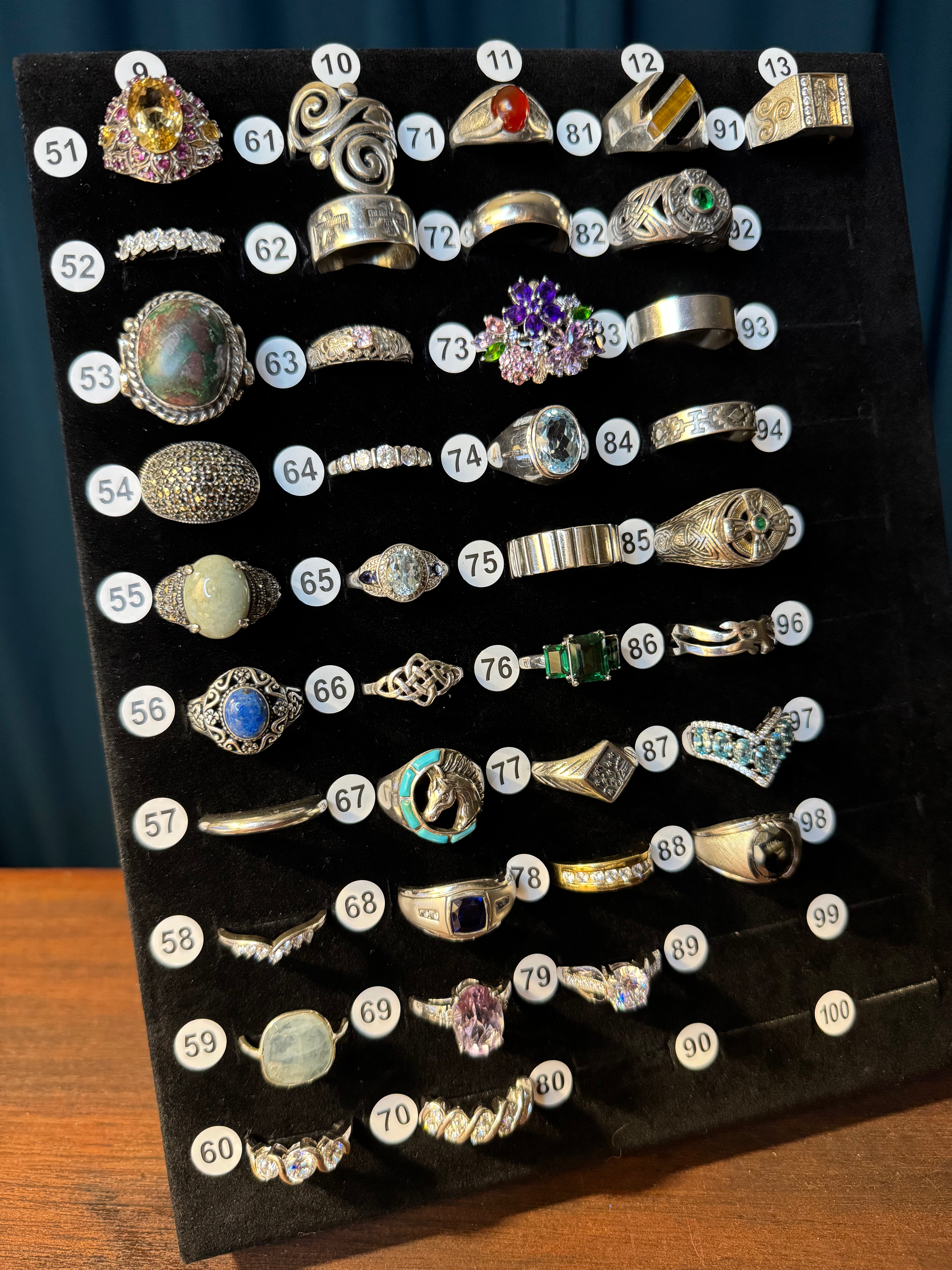 Ring Board C - Sizes 9-13