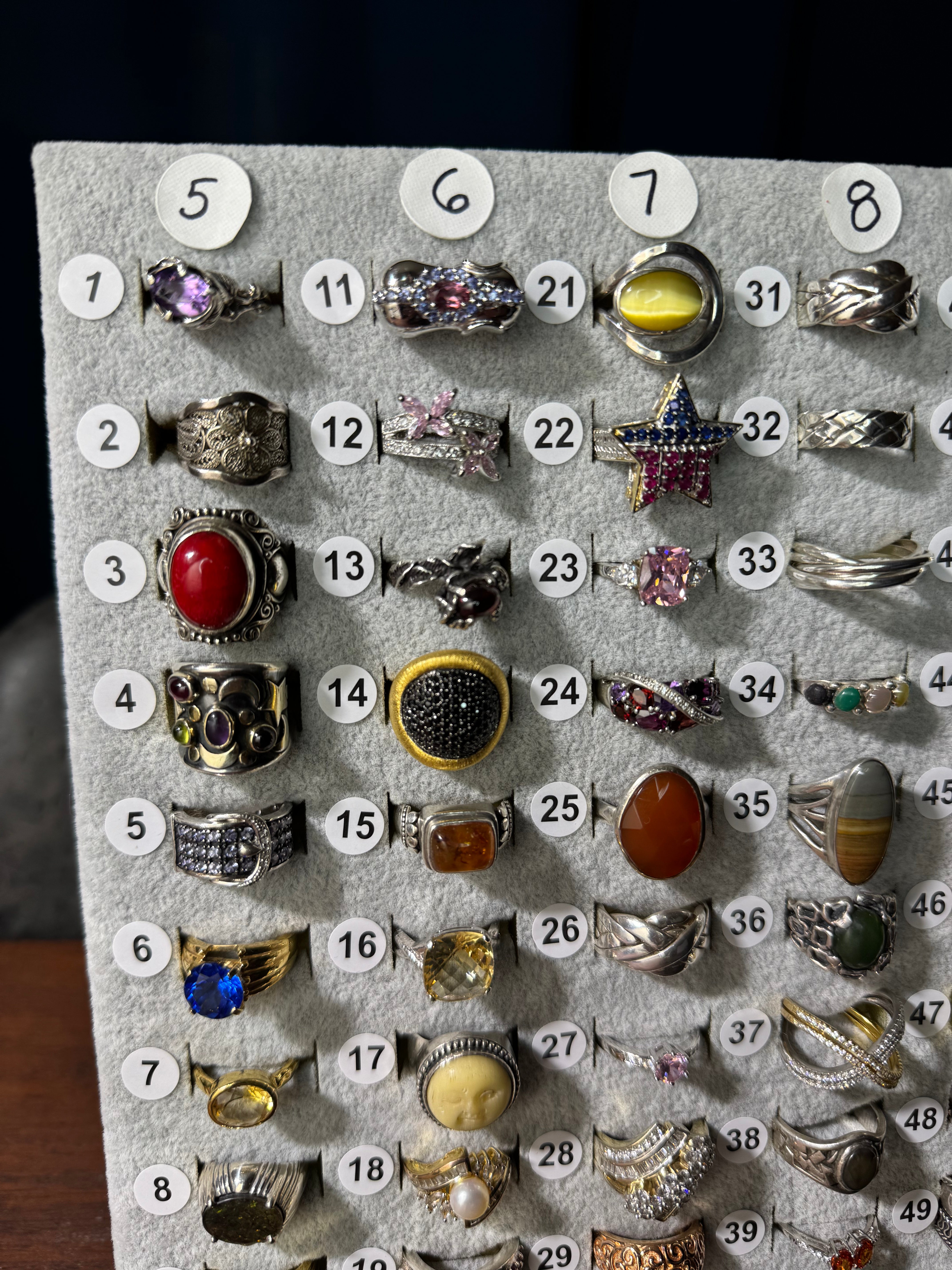 Ring Board K - Sizes 5-9