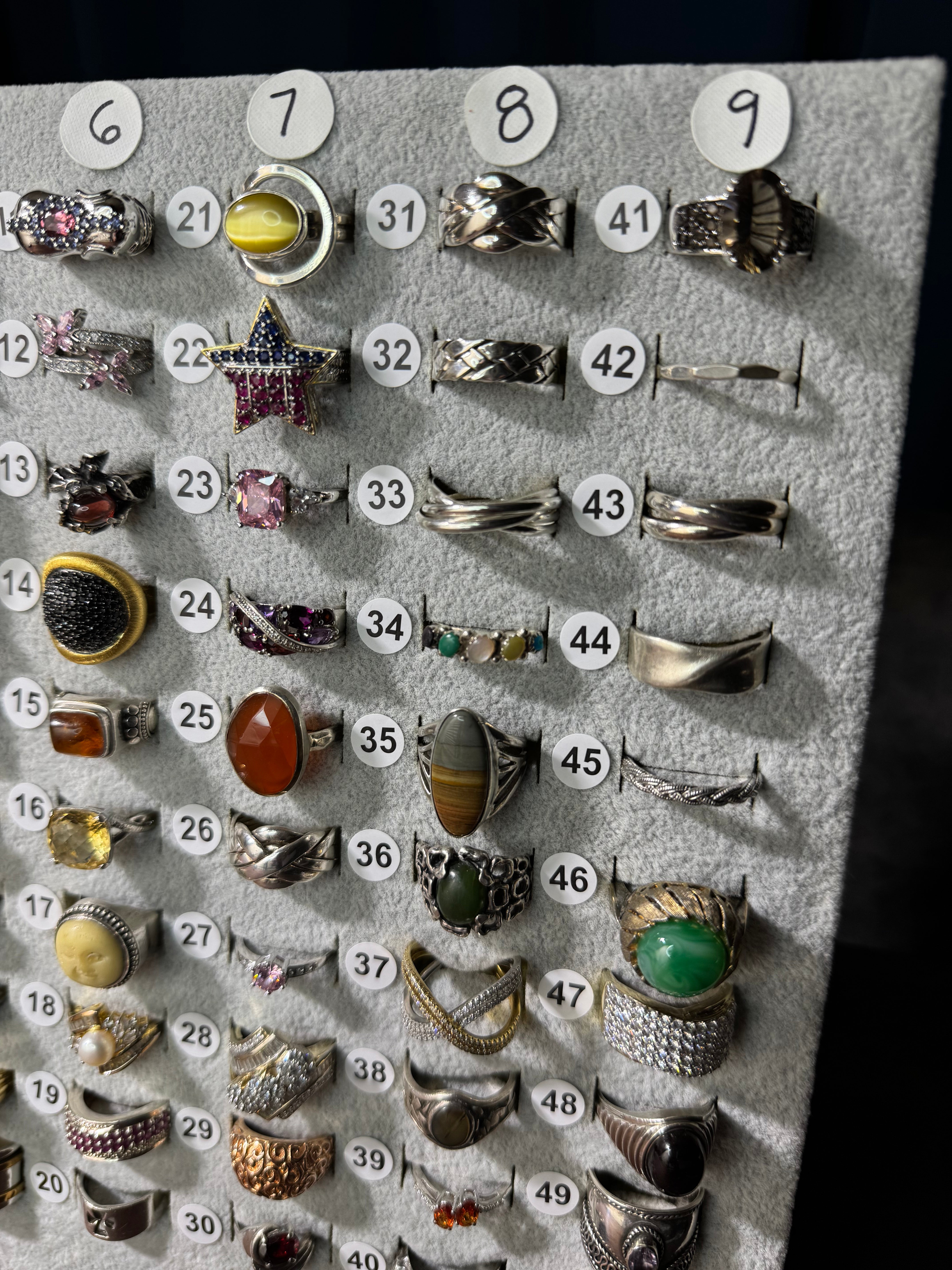 Ring Board K - Sizes 5-9