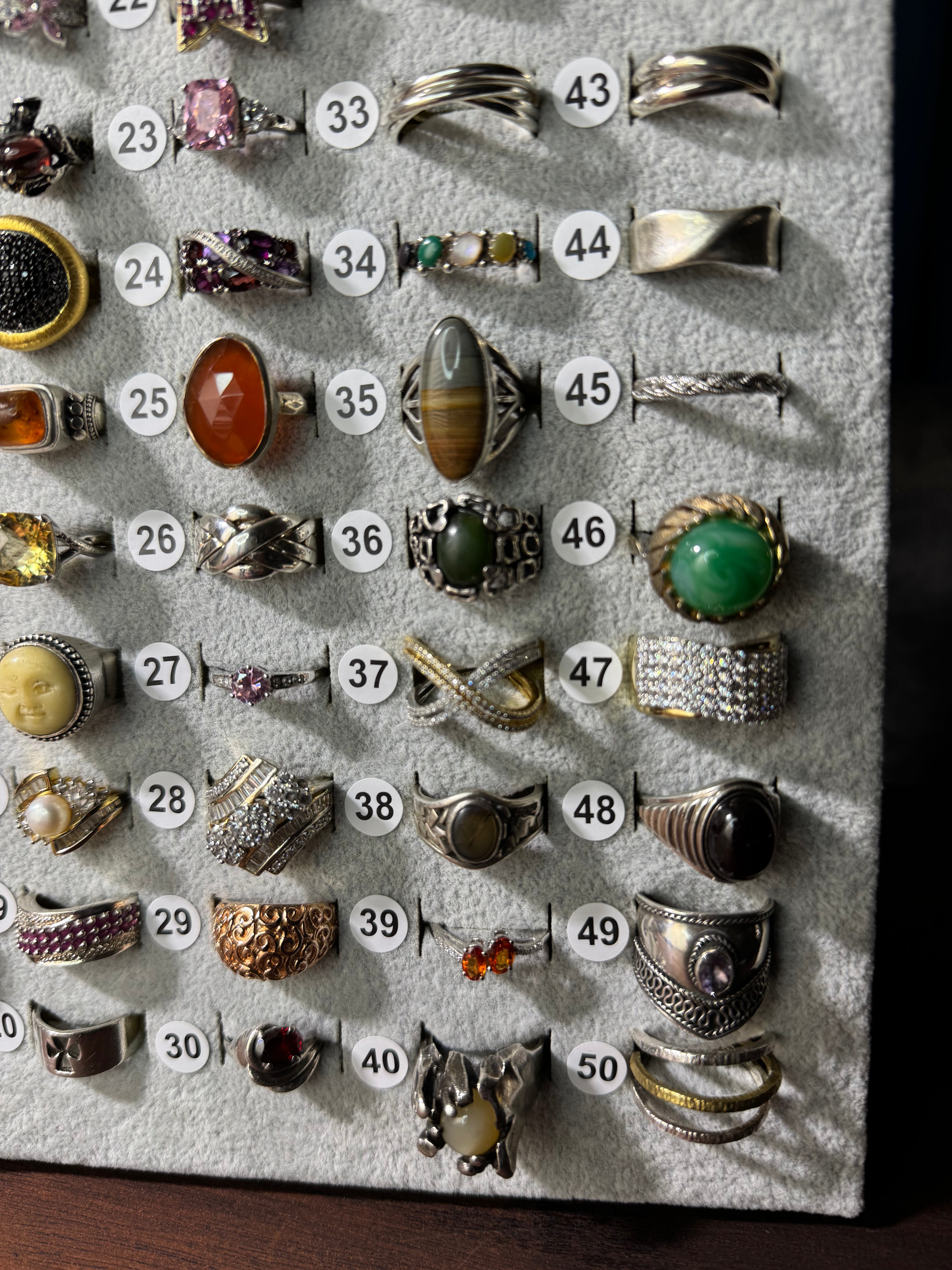 Ring Board K - Sizes 5-9