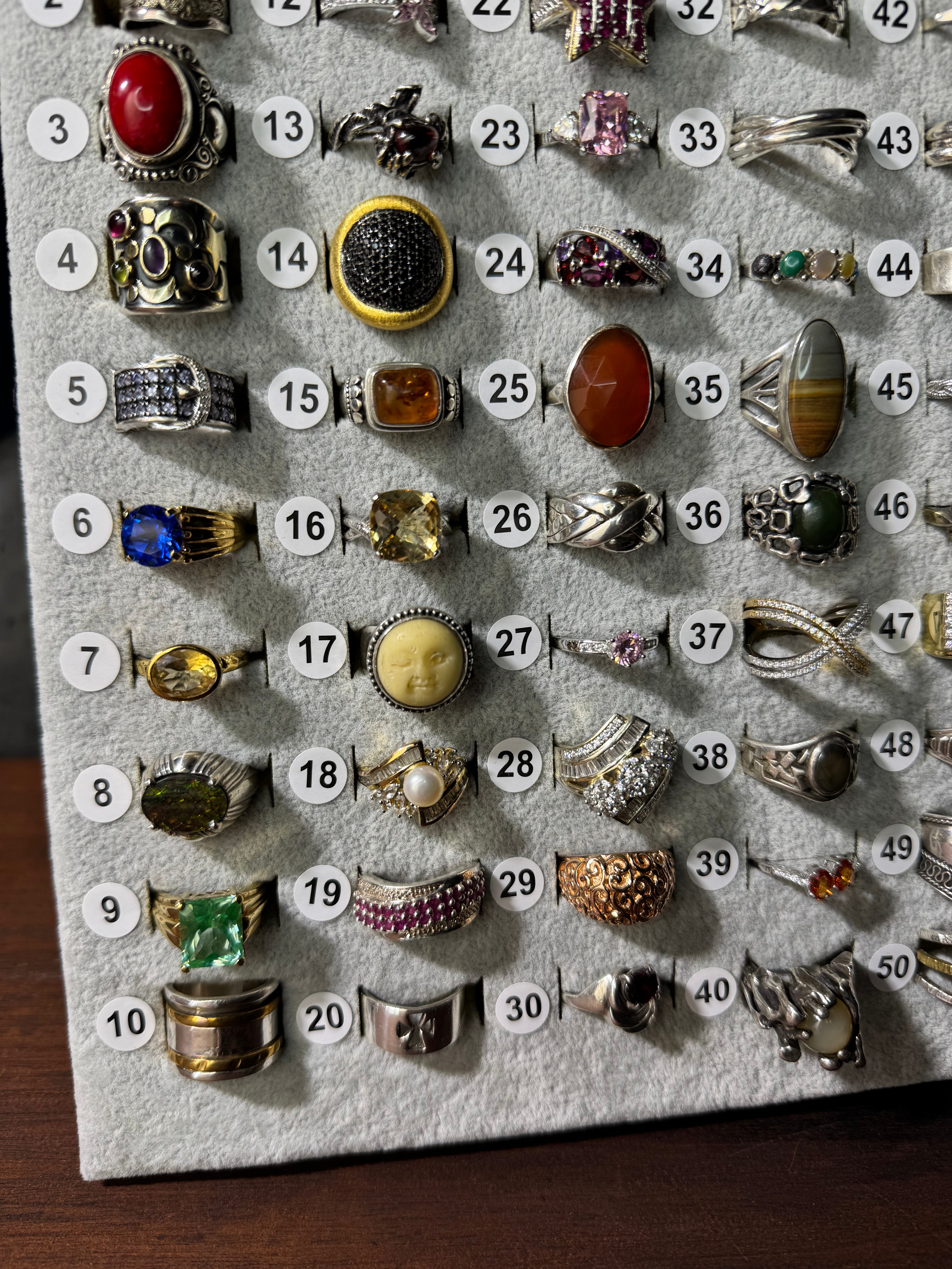 Ring Board K - Sizes 5-9