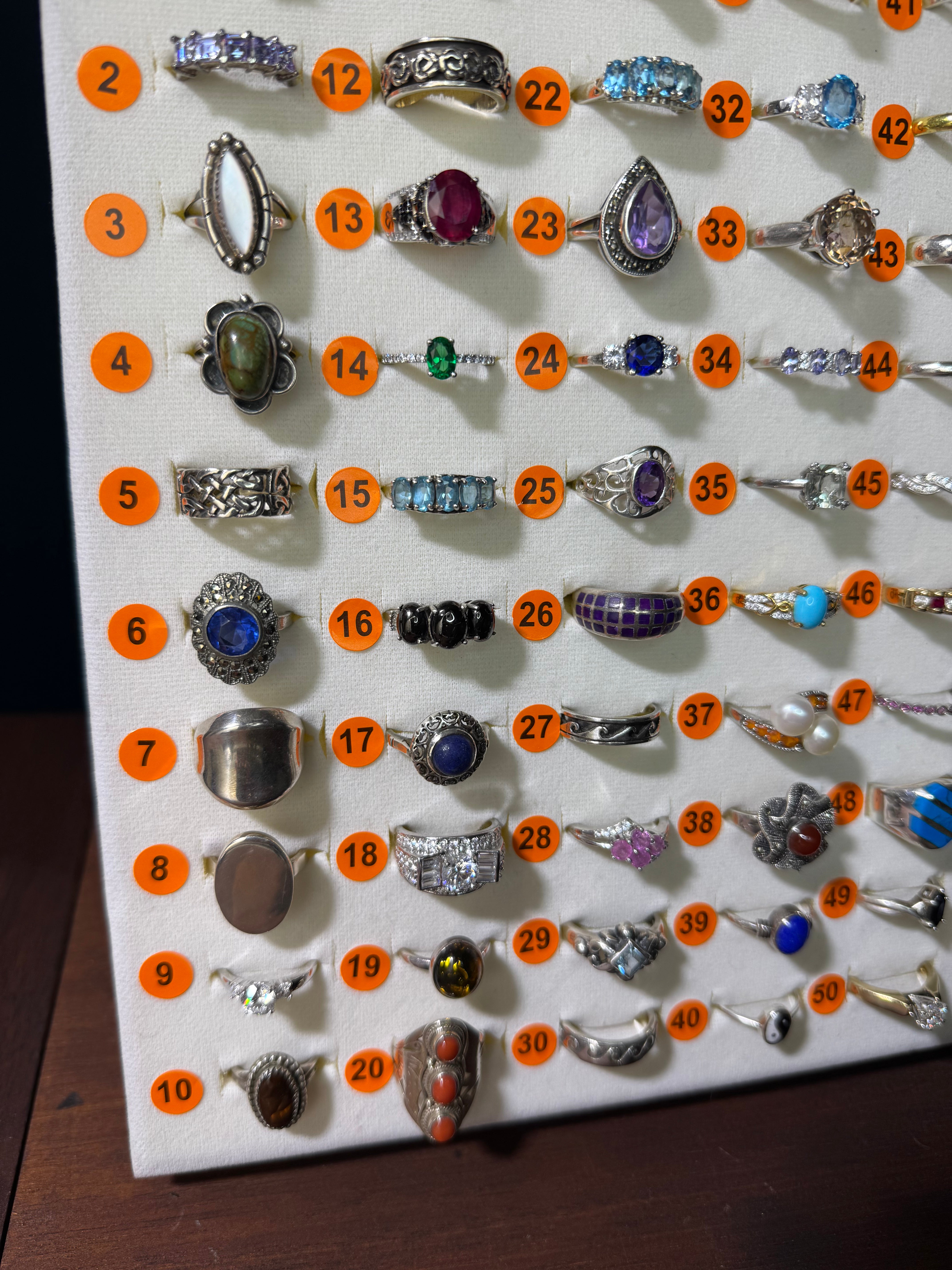 Ring Board D Sizes 5-9