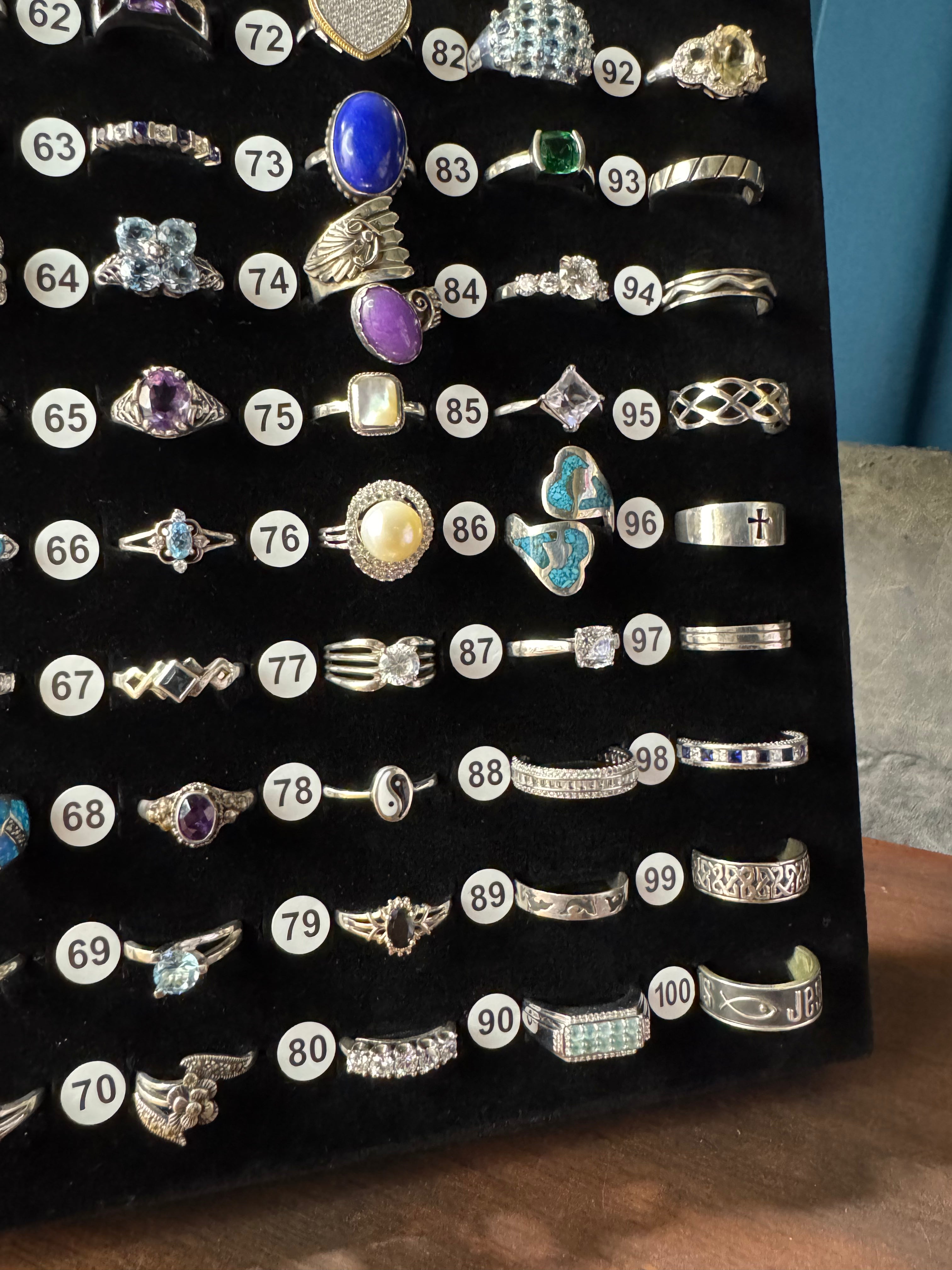 Ring Board J - Sizes 8-11