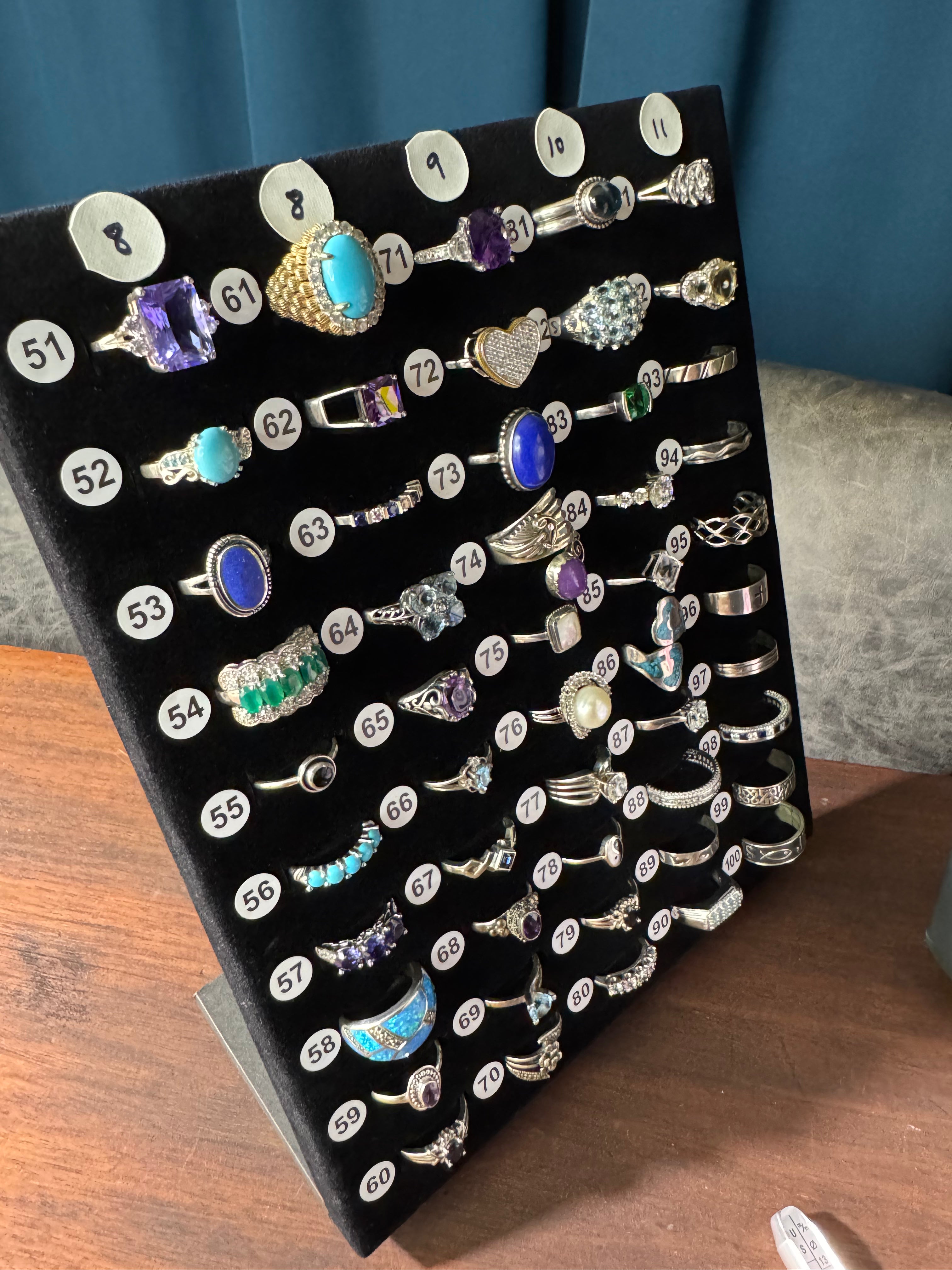 Ring Board J - Sizes 8-11