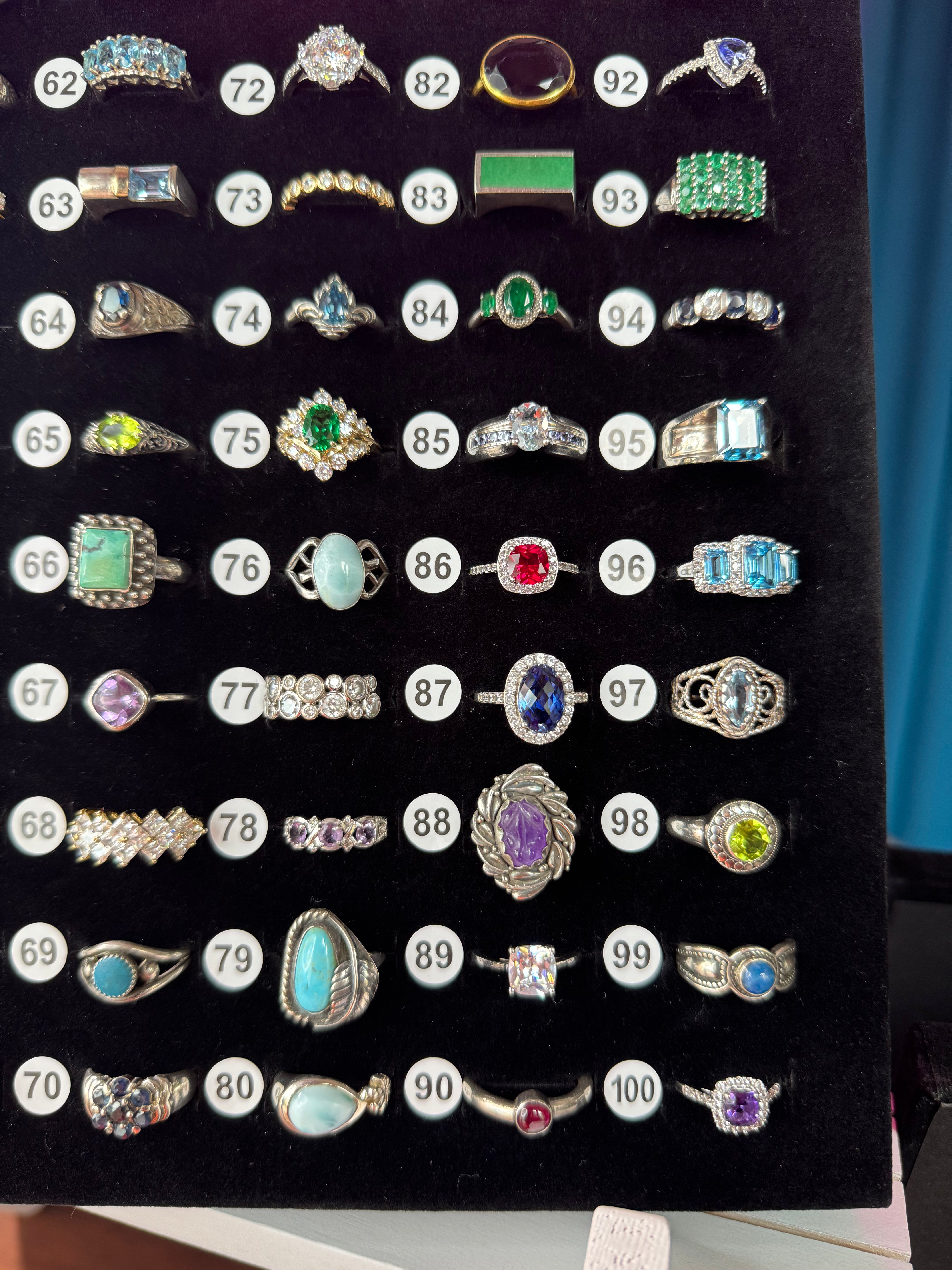 Ring Board B - Sizes 5-7