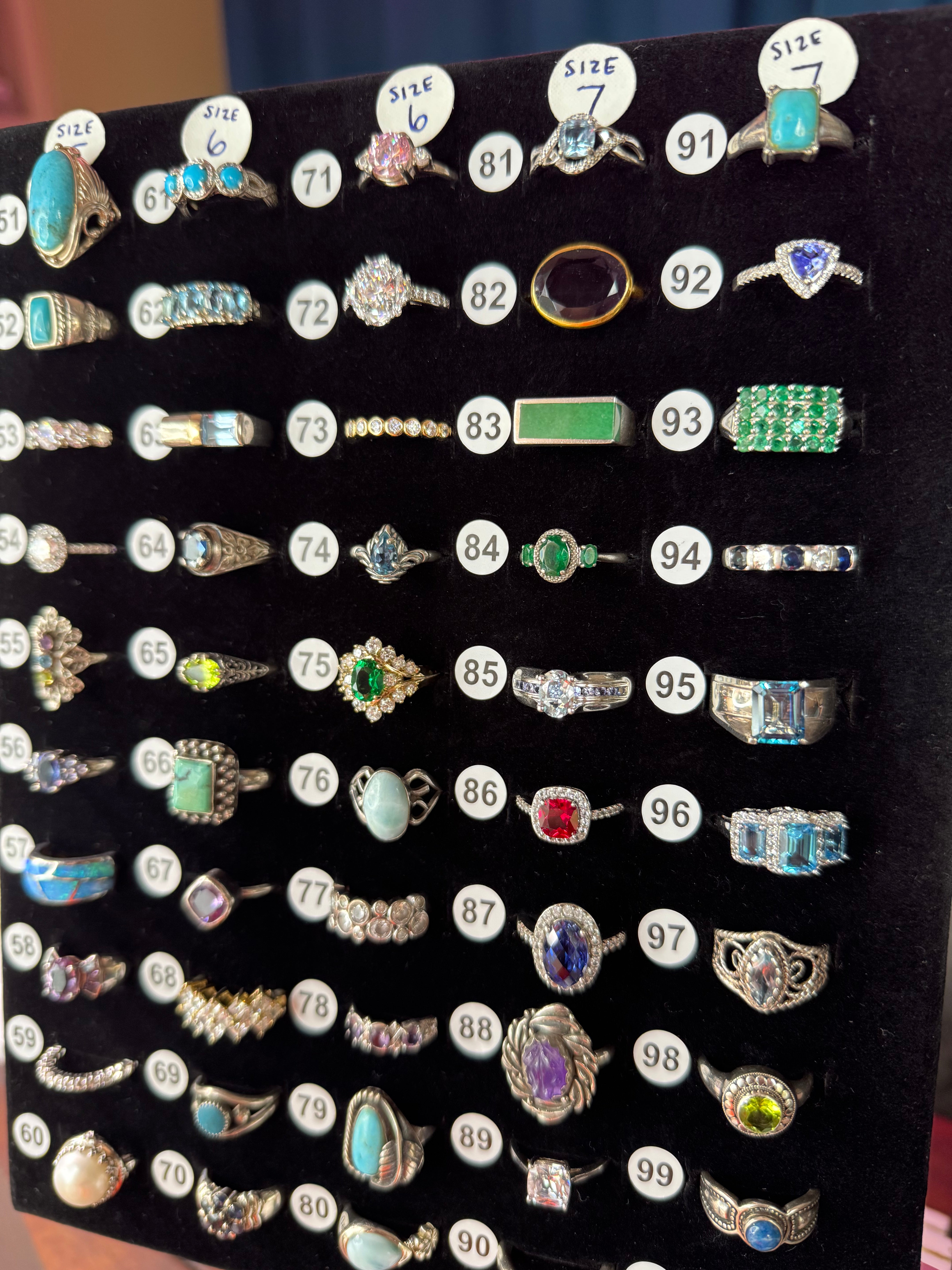 Ring Board B - Sizes 5-7