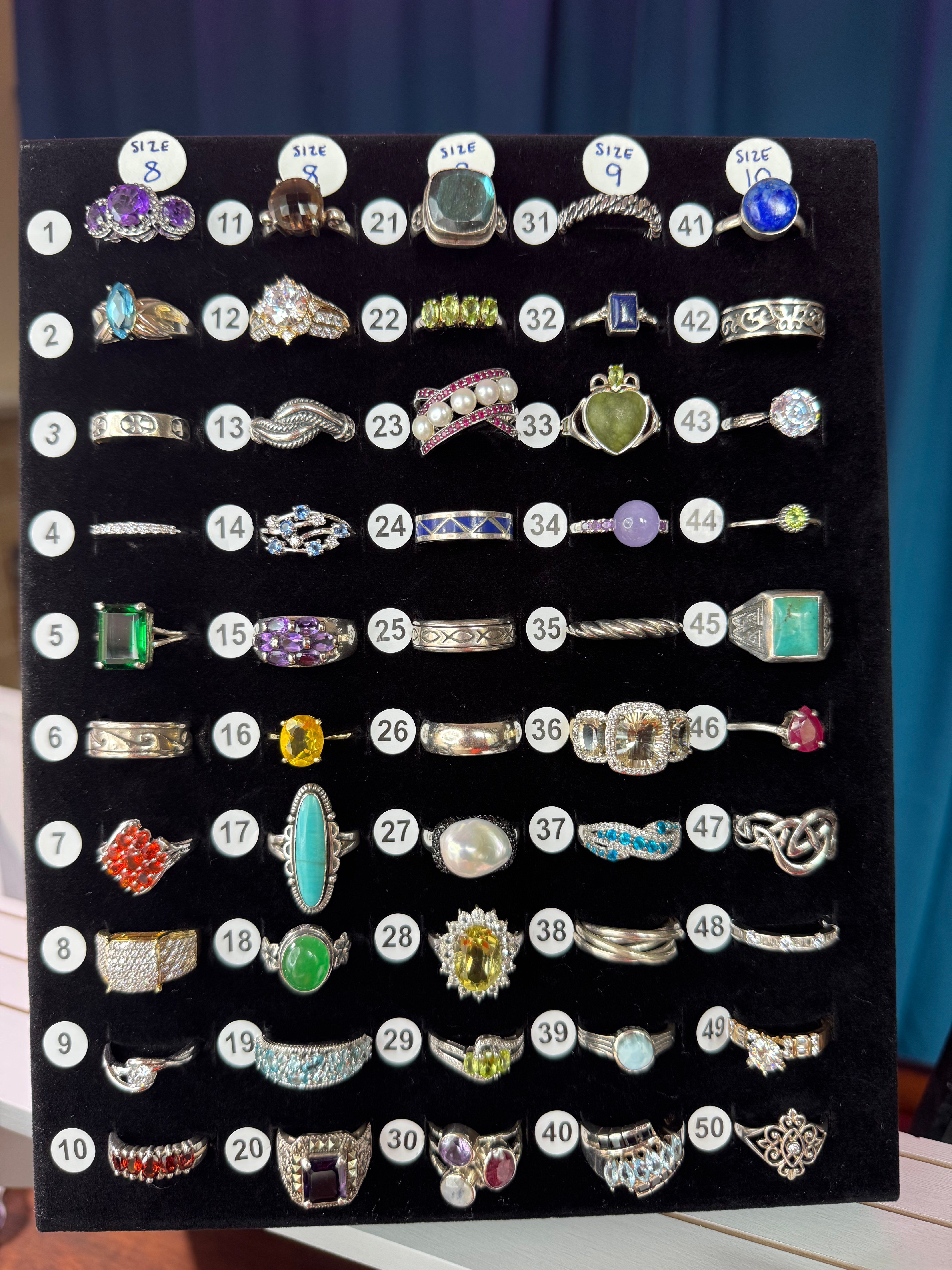 Ring Board A - Sizes 8-10