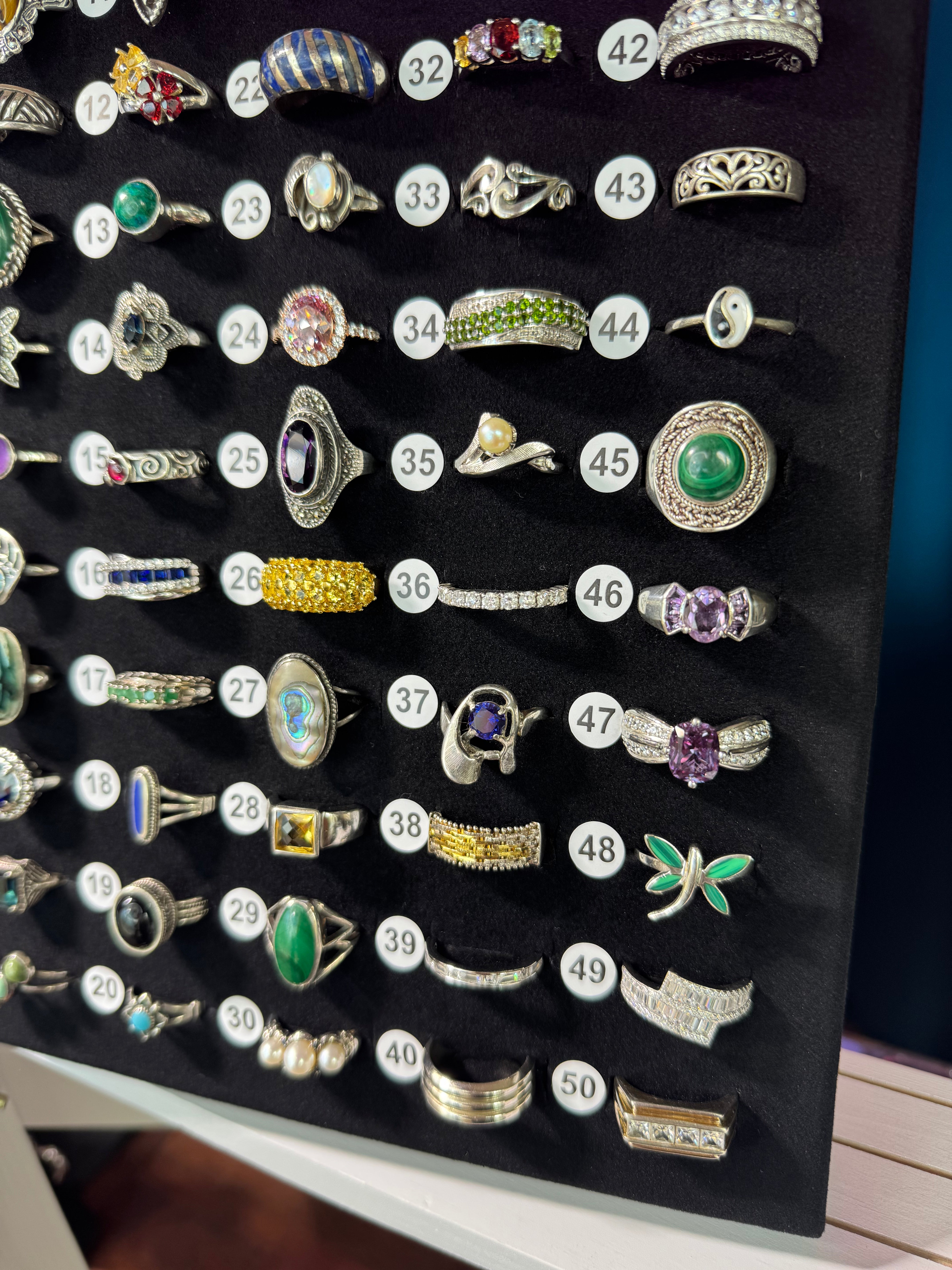 Ring Board F - Sizes 5-9