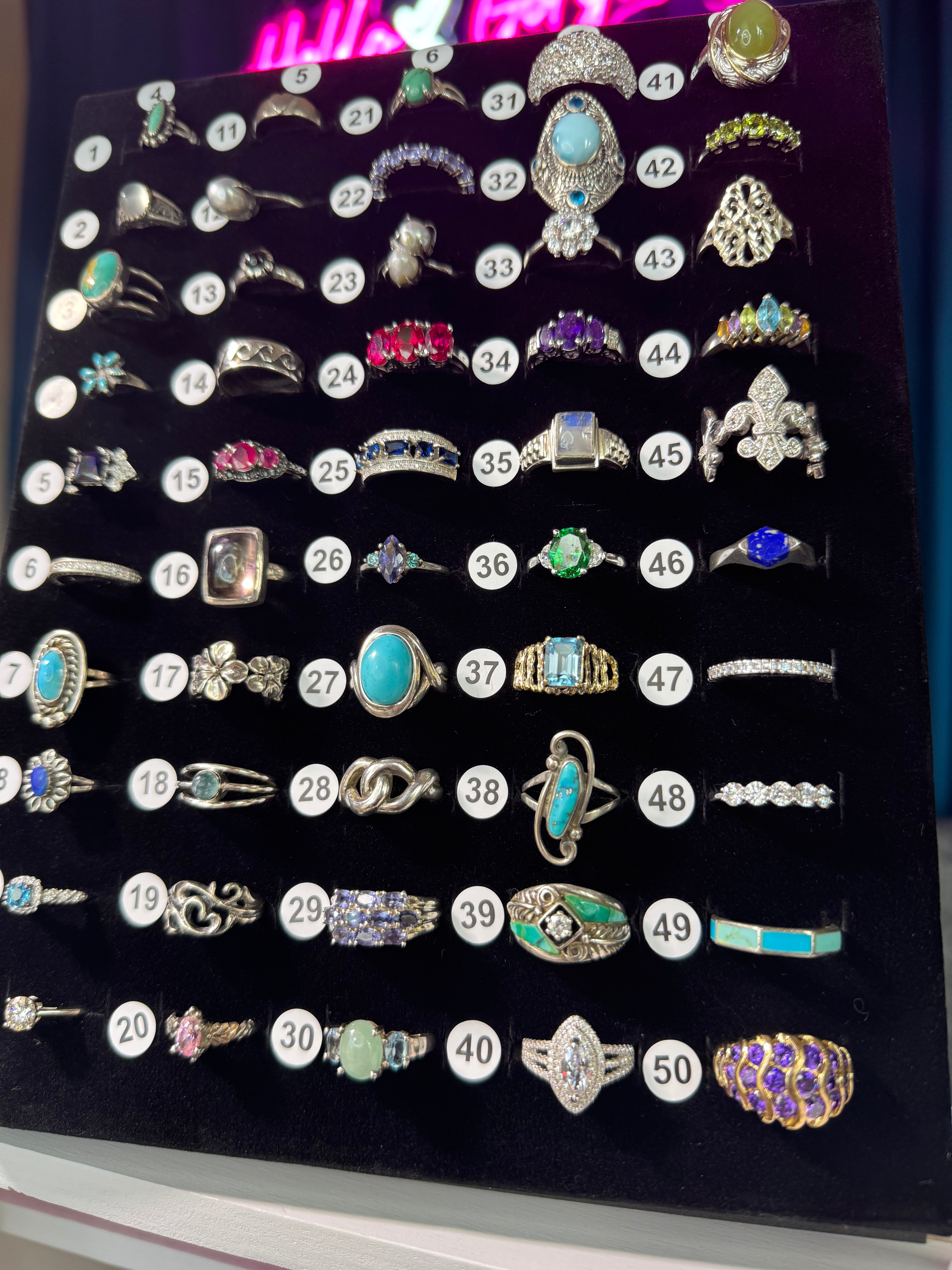 Ring Board H - Sizes 4-8