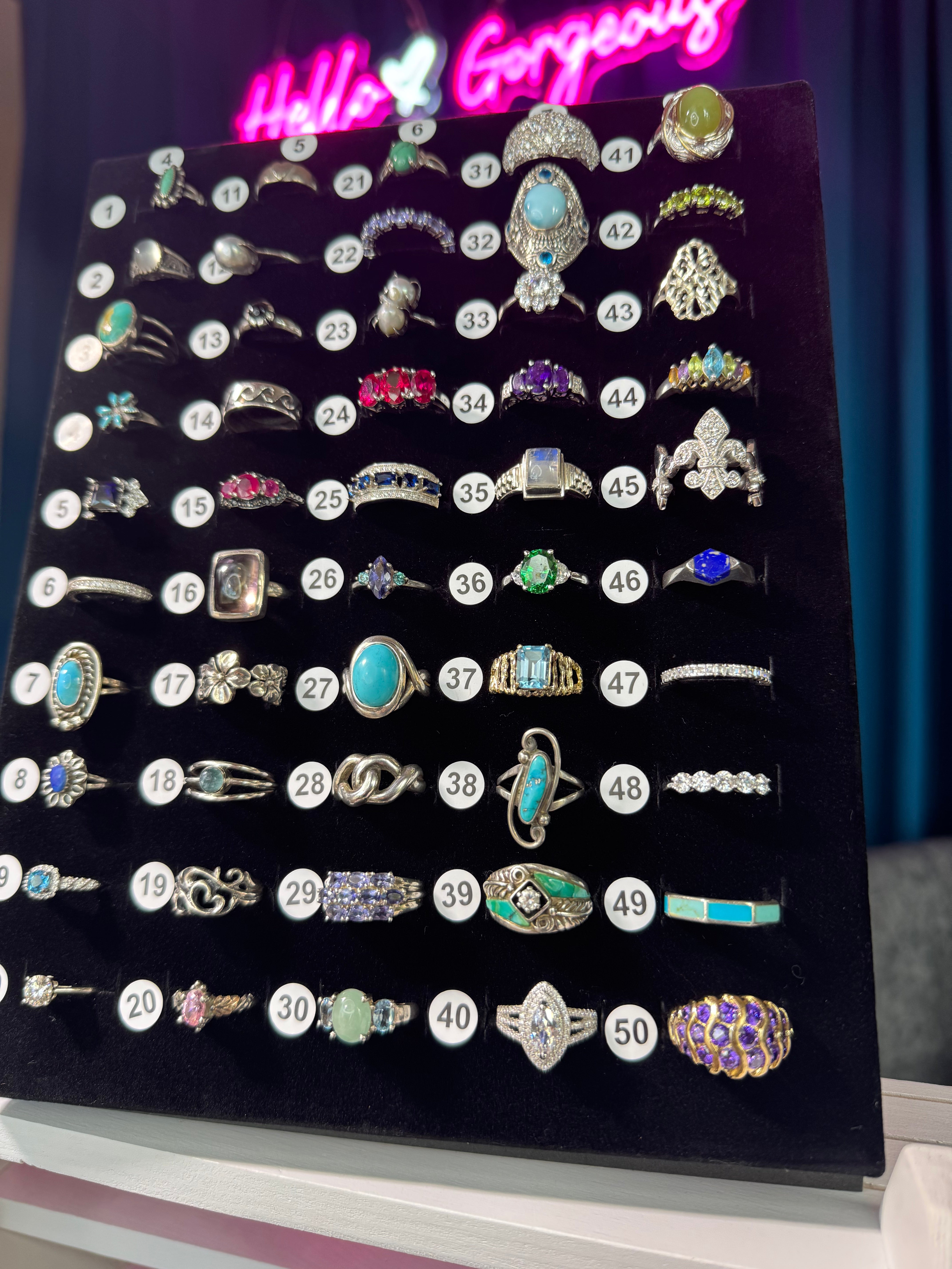 Ring Board H - Sizes 4-8