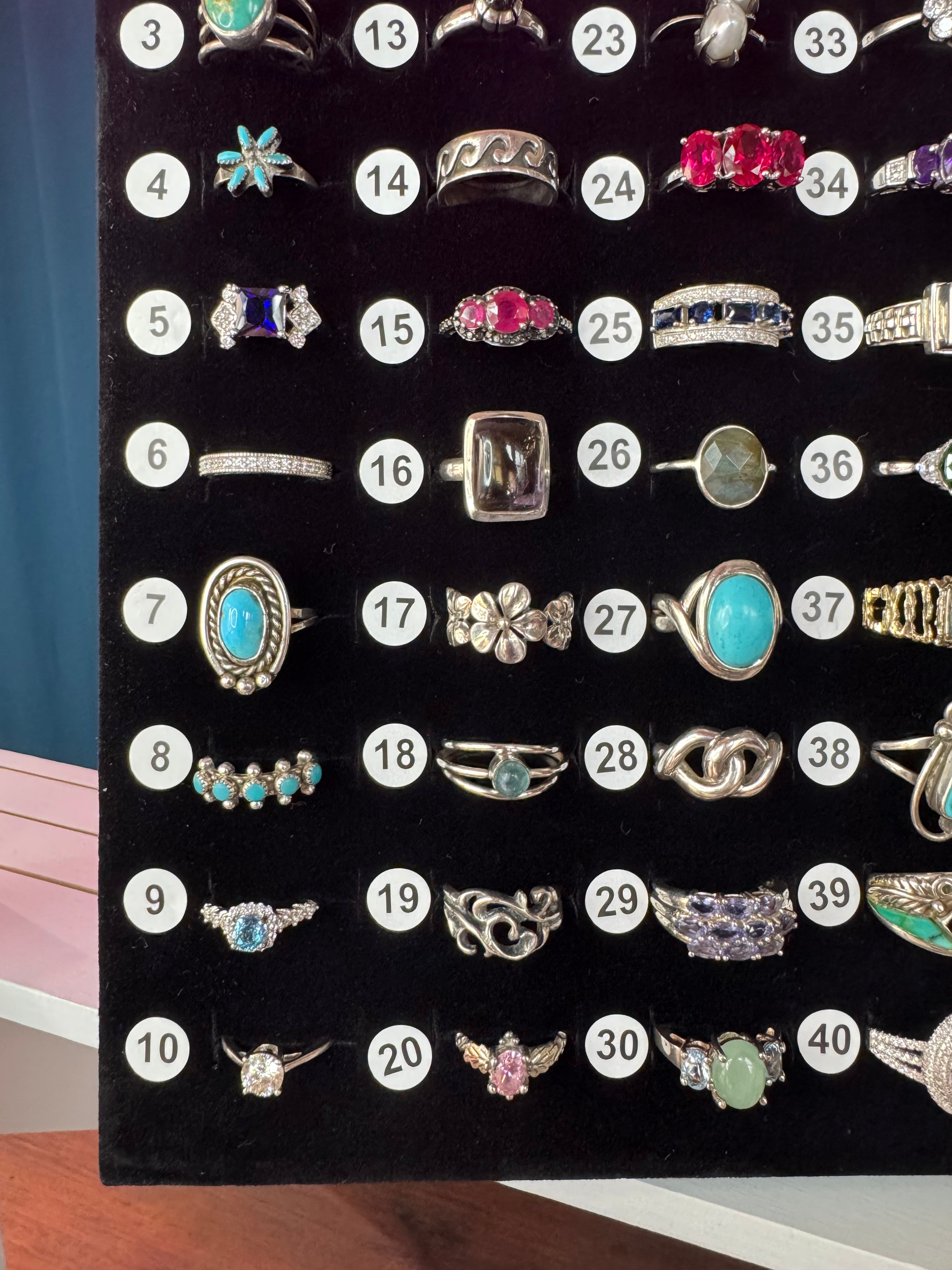 Ring Board H - Sizes 4-8