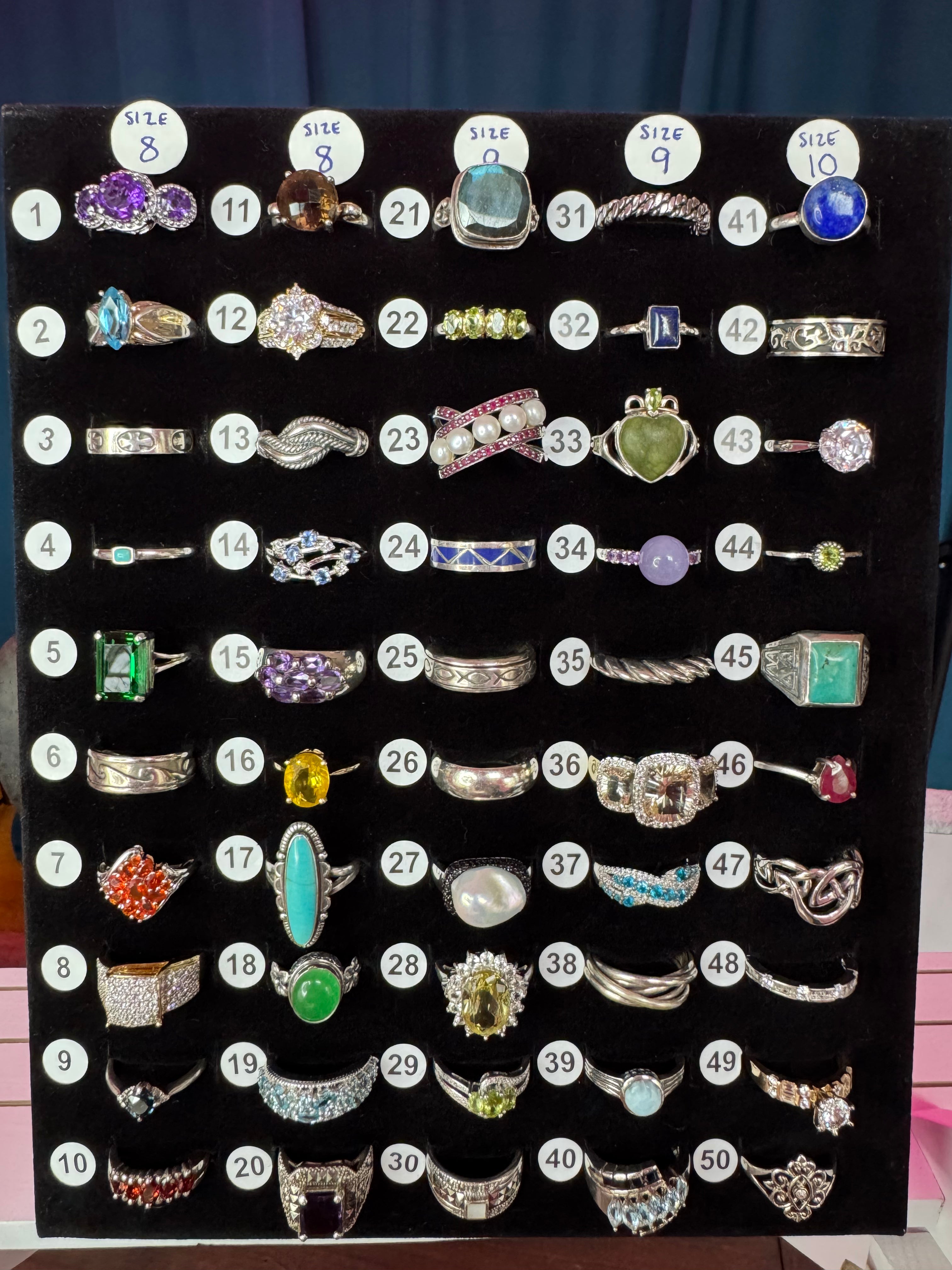 Ring Board A - Sizes 8-10