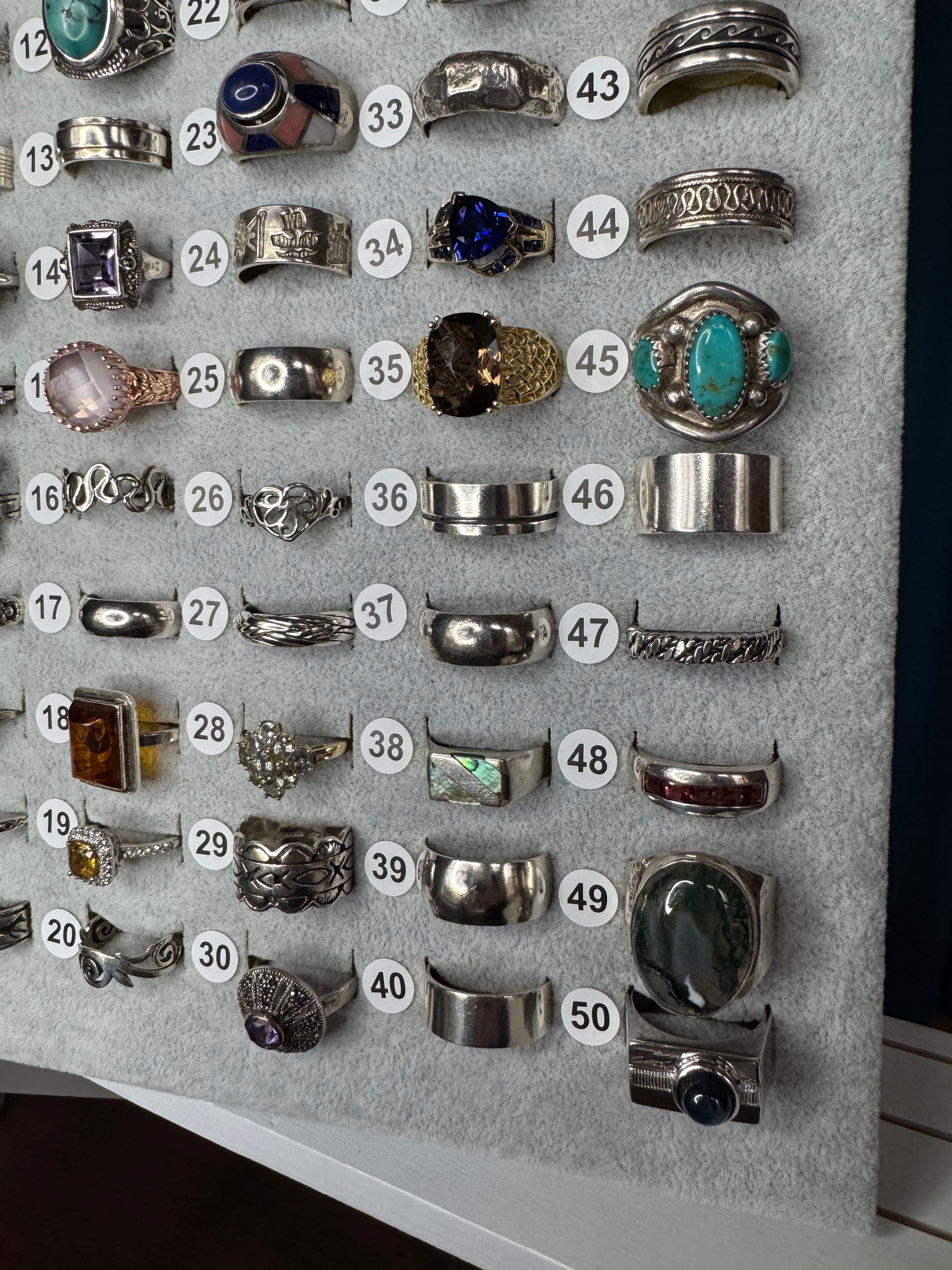 Ring Board E - Sizes 8-11