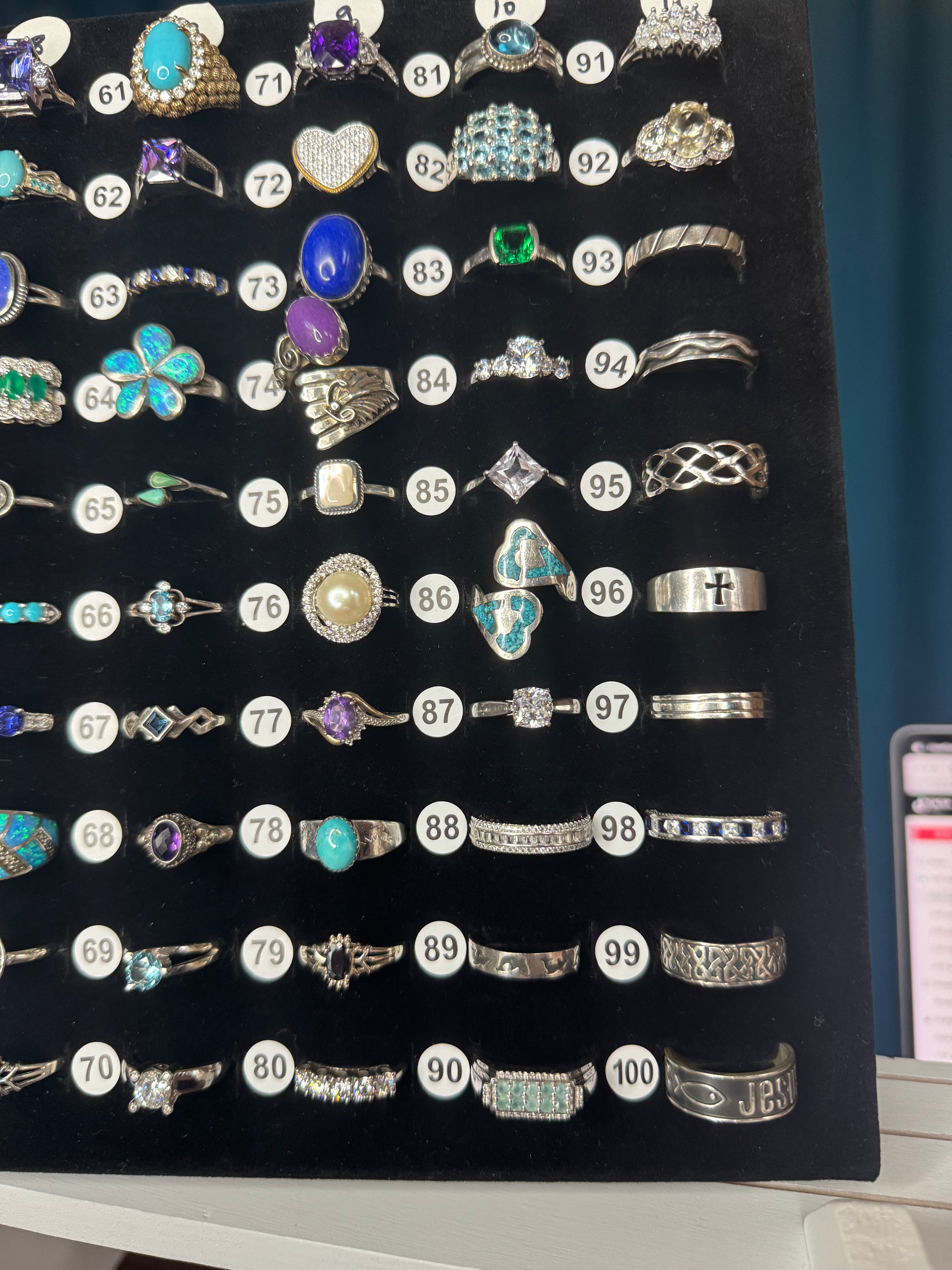 Ring Board J - Sizes 8-11