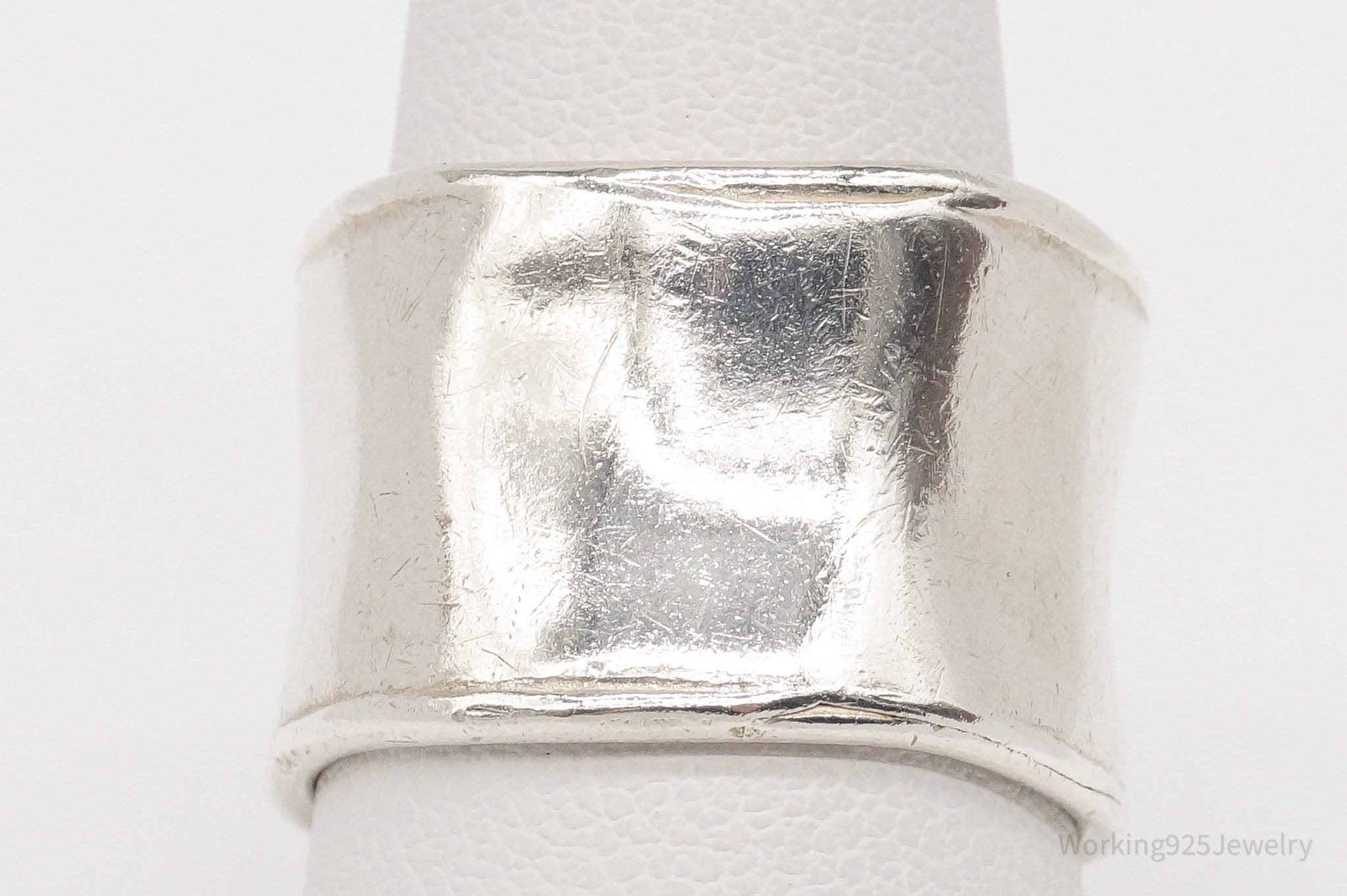 Vintage Designer Silpada Sterling Silver Band Ring - Size 8