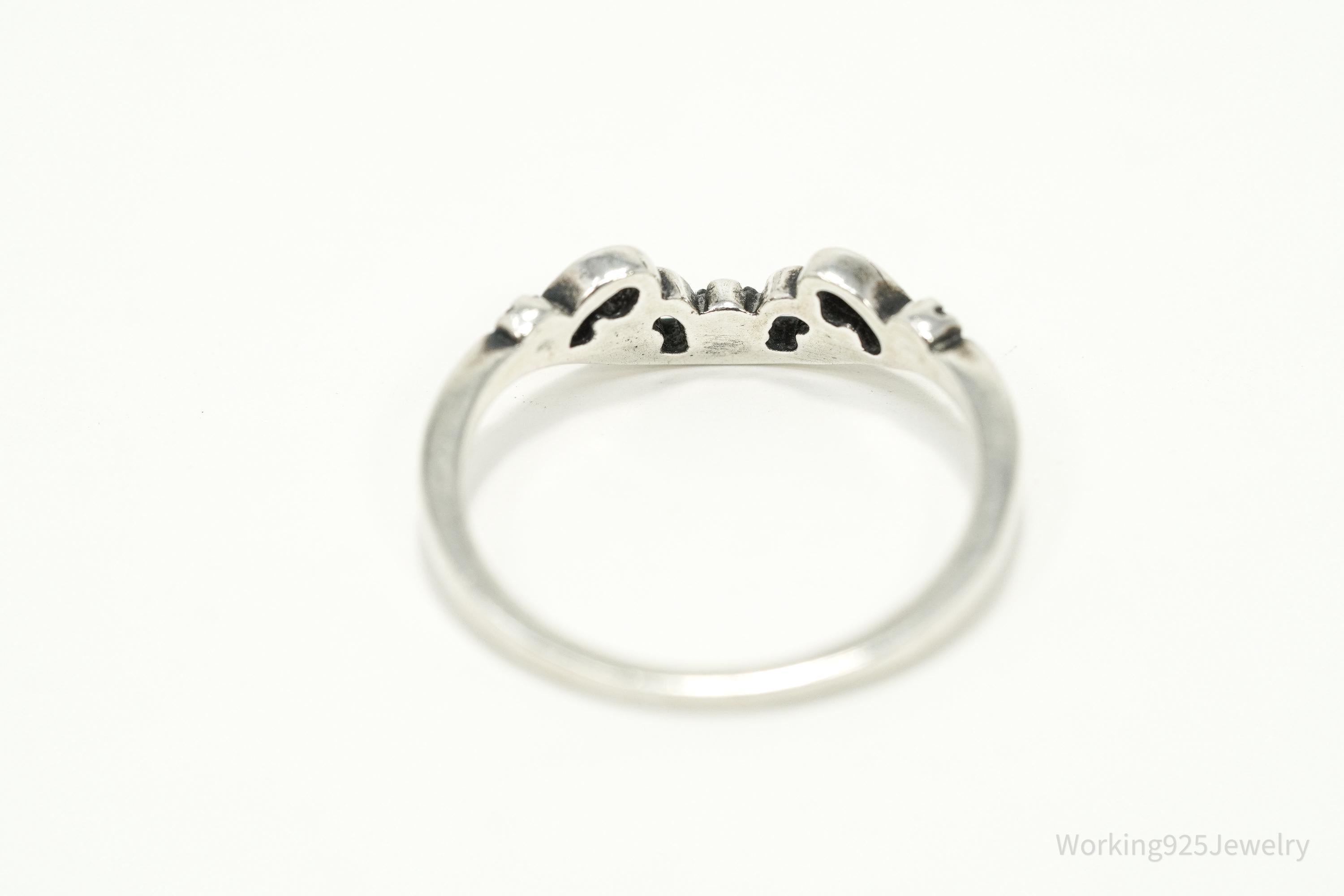 Vintage Native Designer Carolyn Pollack Relios Sterling Silver Ring Size 9