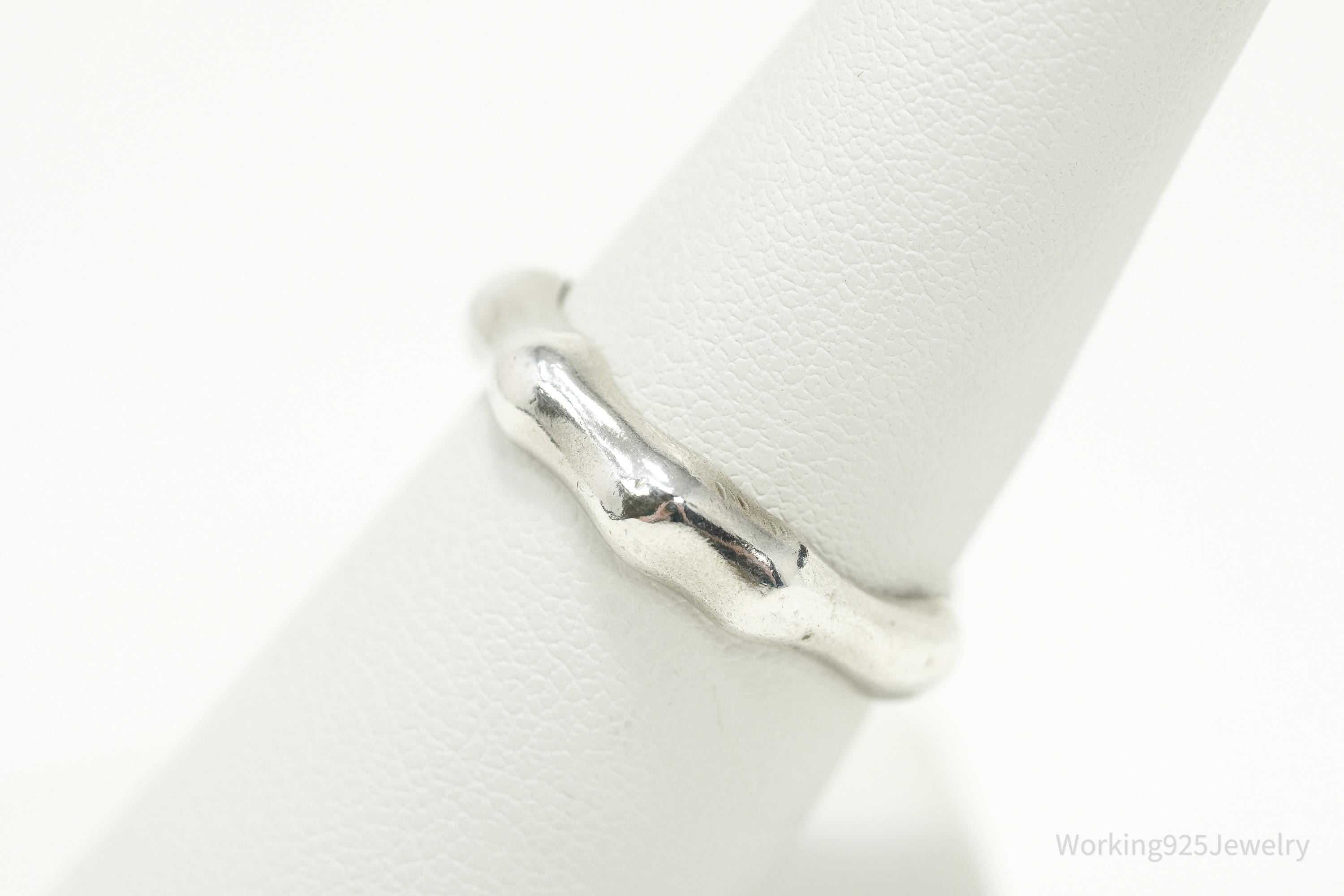 Bound Studios Sterling Silver Band Ring - Size 7.5