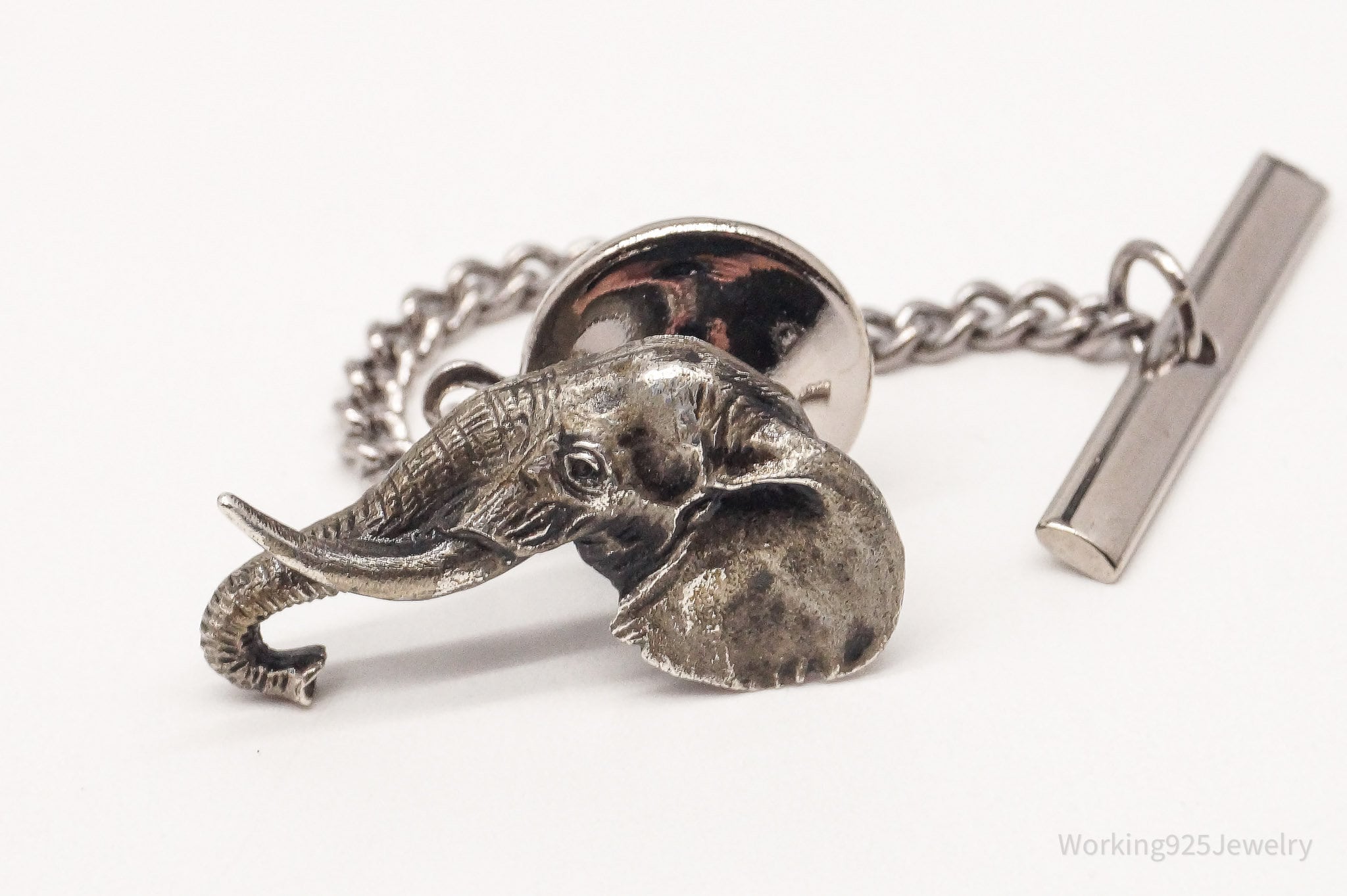 RARE Sid Bell Elephant Head Tie Tack