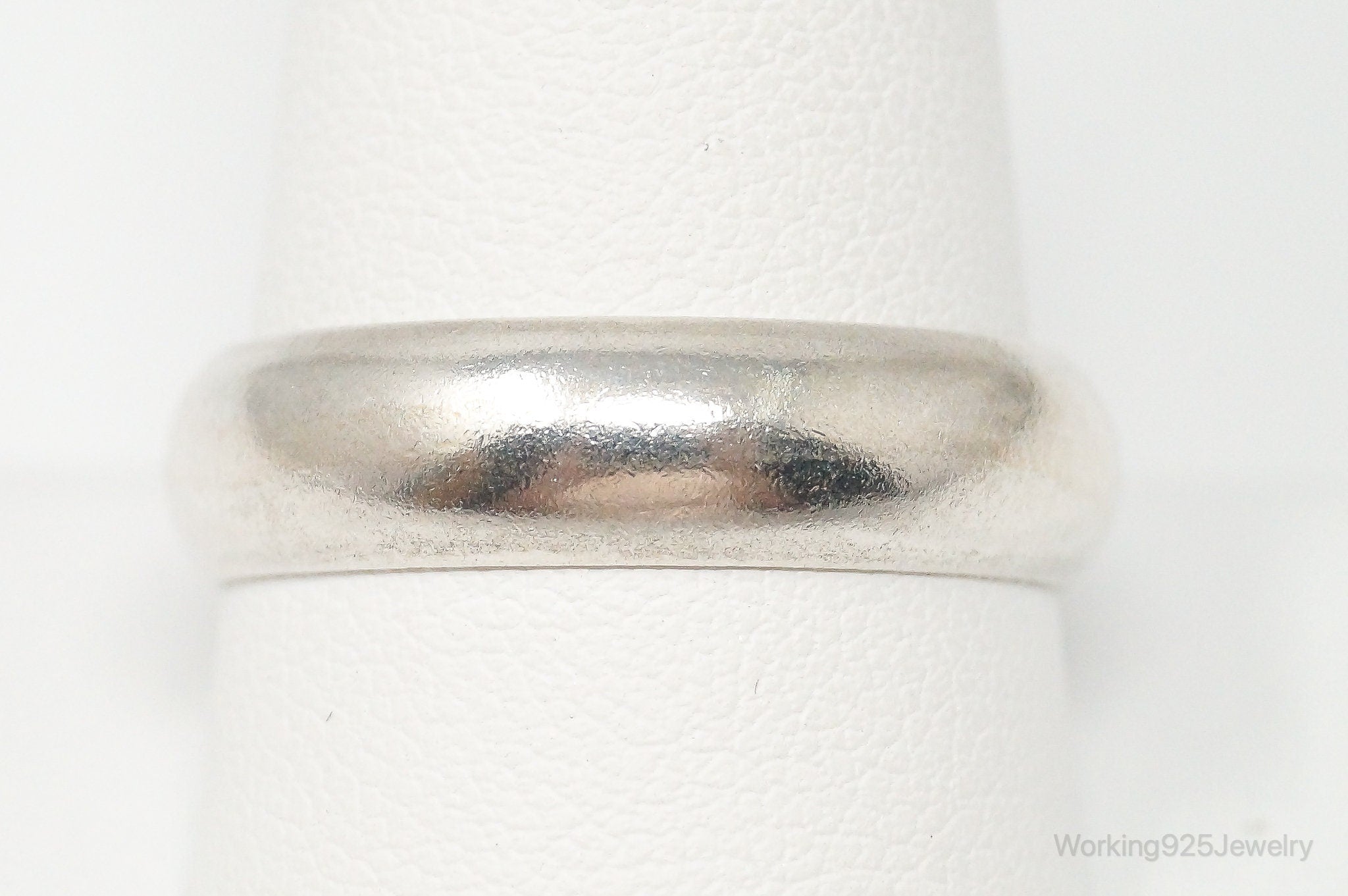 Vintage Sterling Silver Band Ring - Size 11