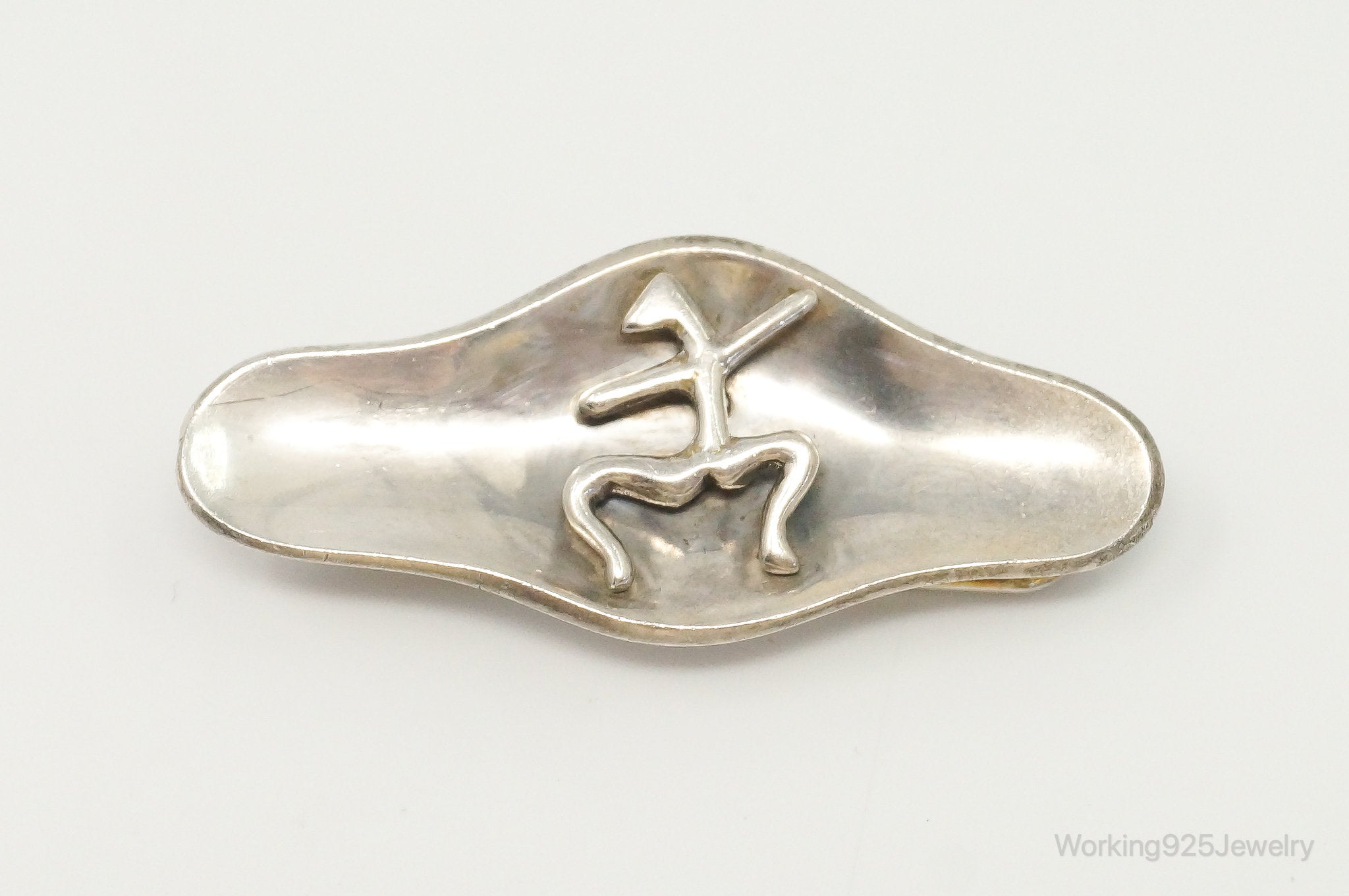 RARE Vintage Sigi Pineda Modernist Sterling Silver Money Clip