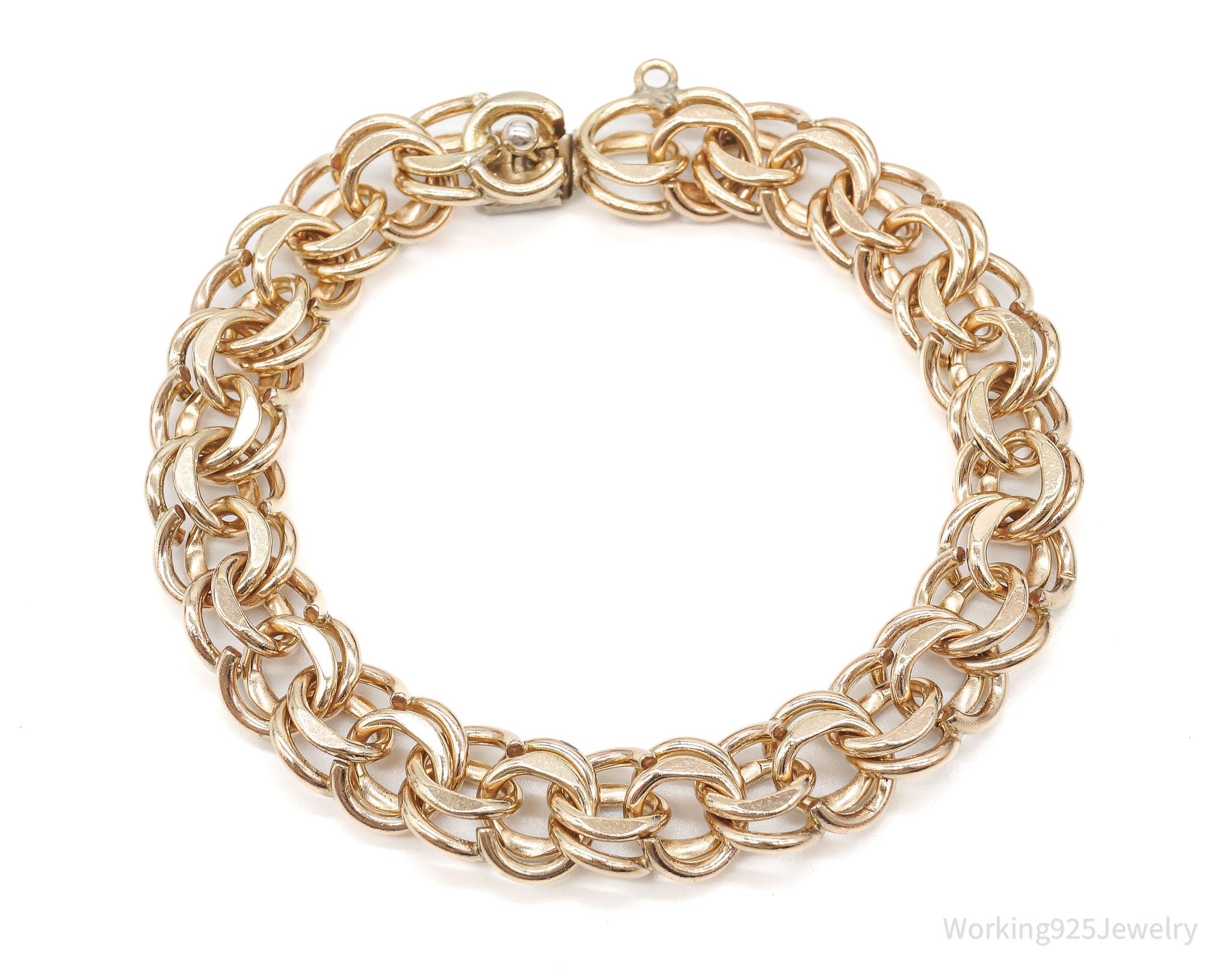 Vintage 1950s 1/20 12K Gold Filled Chain Bracelet