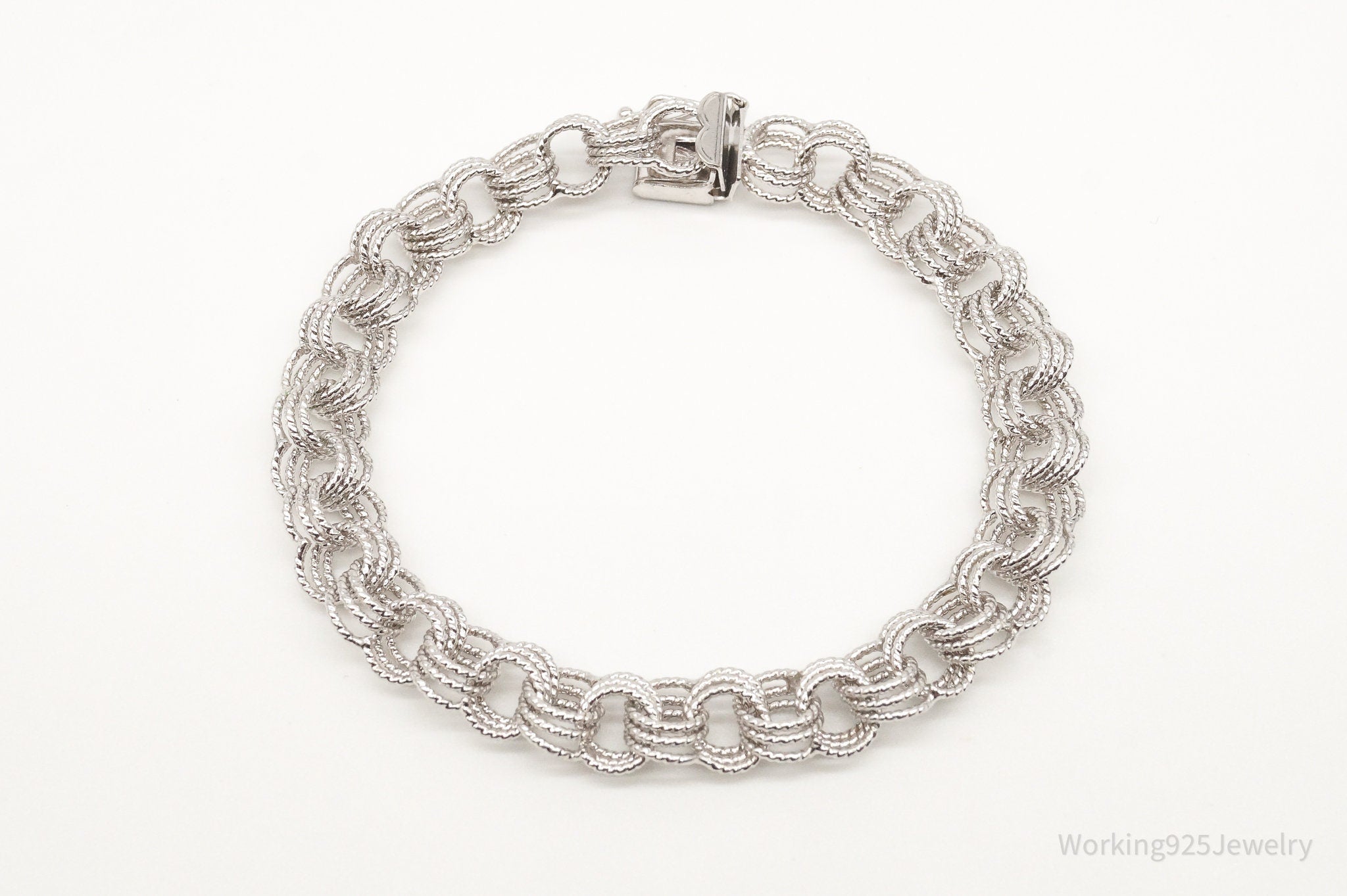 Antique Sterling Silver Chainlink Bracelet