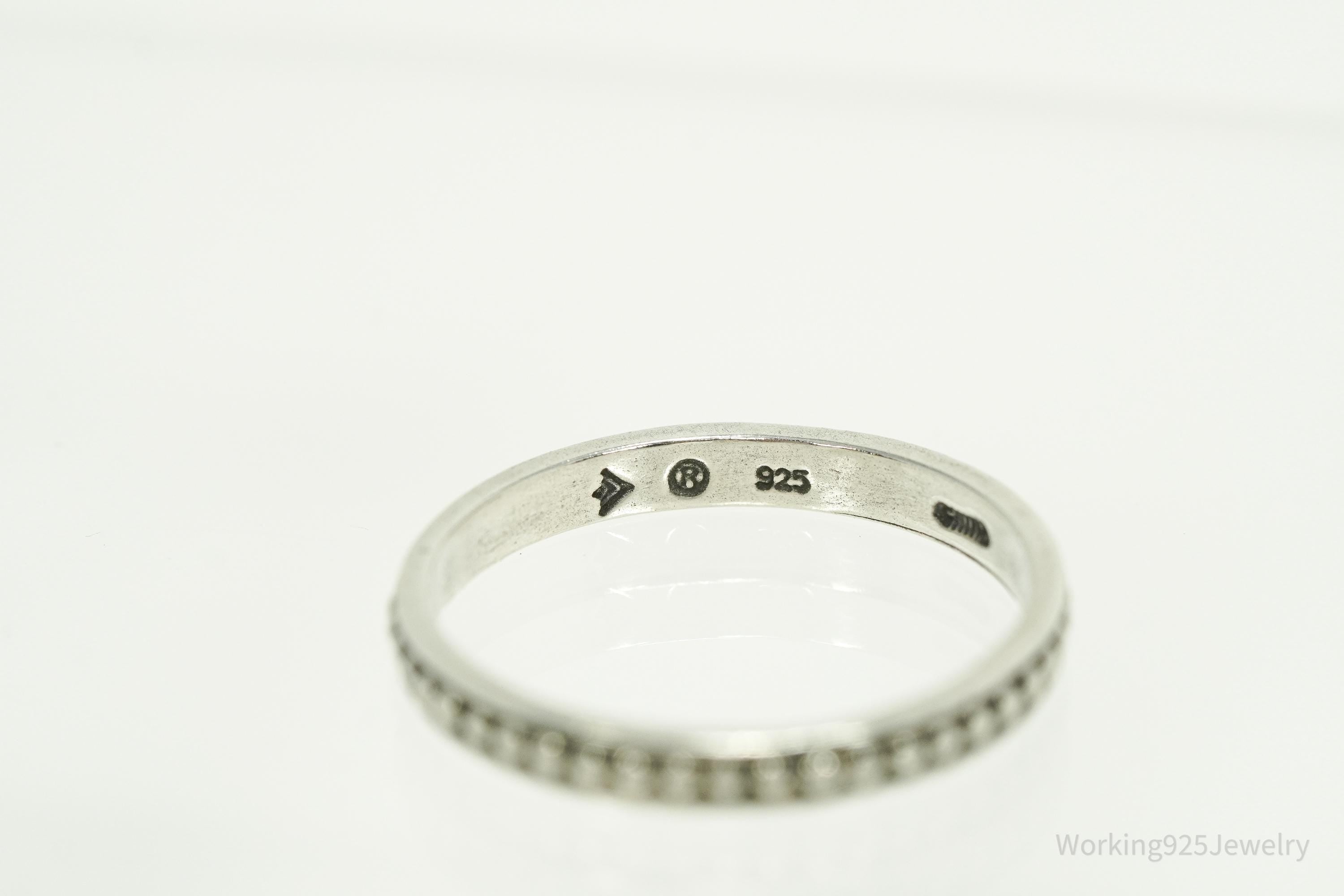 Vintage Designer Silpada Sterling Silver Stacker Ring - Size 10