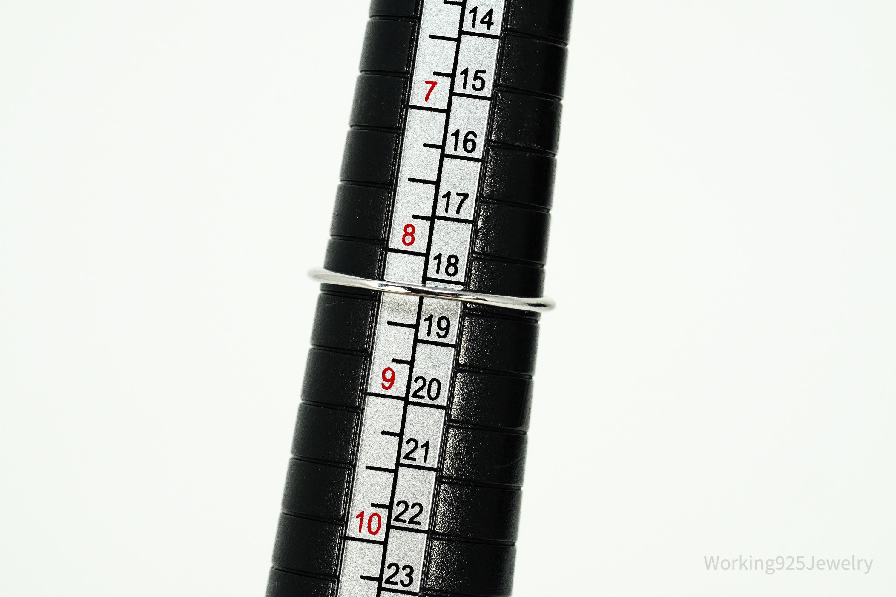 Vintage Opal Sterling Silver Ring - Size 8.25