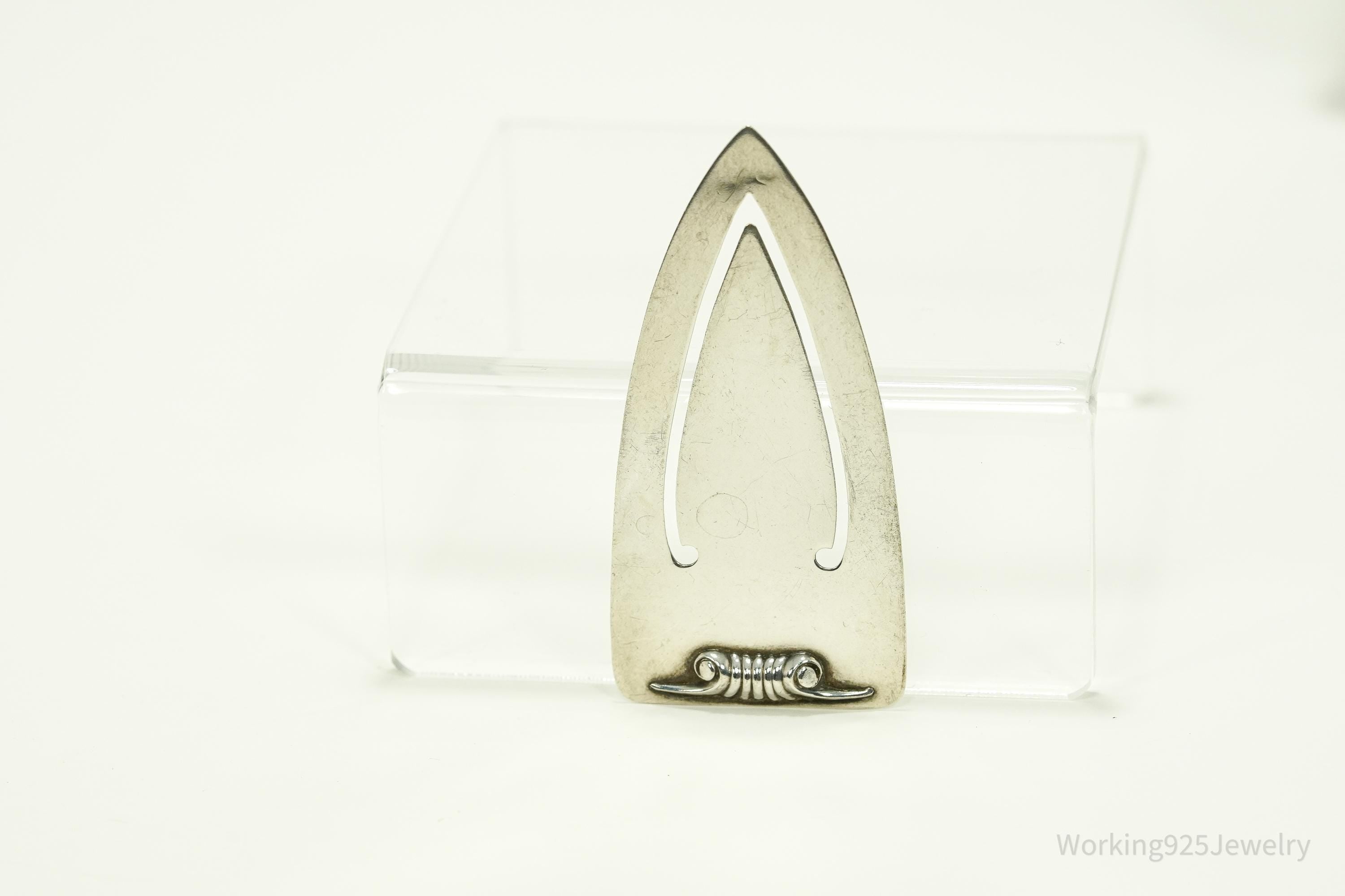 Antique R. Blackinton & Co Sterling Silver Bookmark Clip