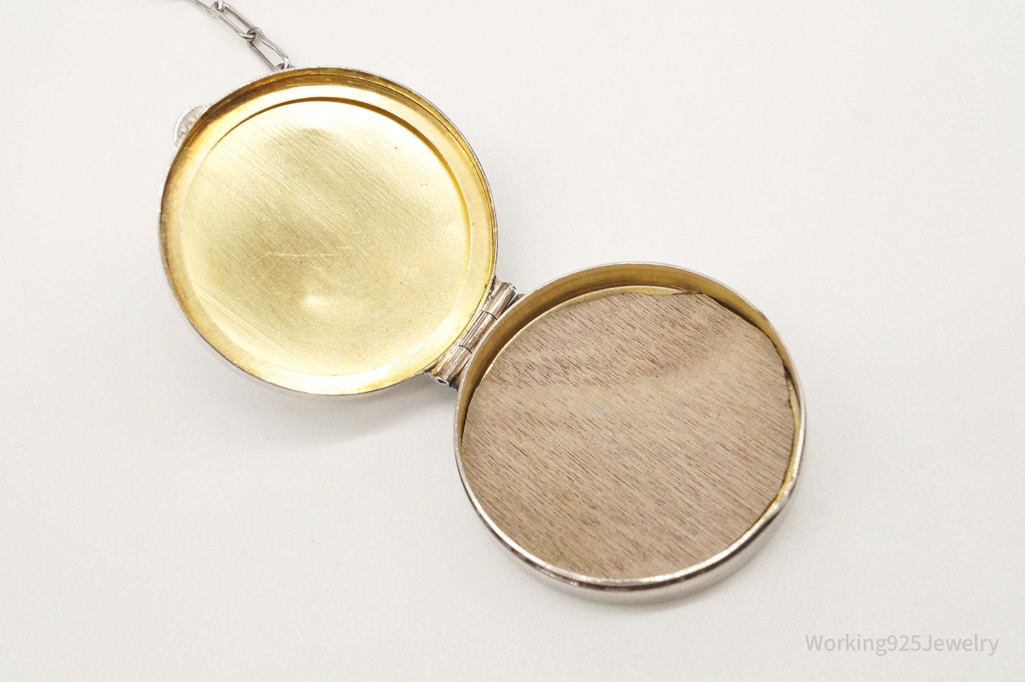 Antique Chatelaine Pocket Case Sterling Silver Collectable