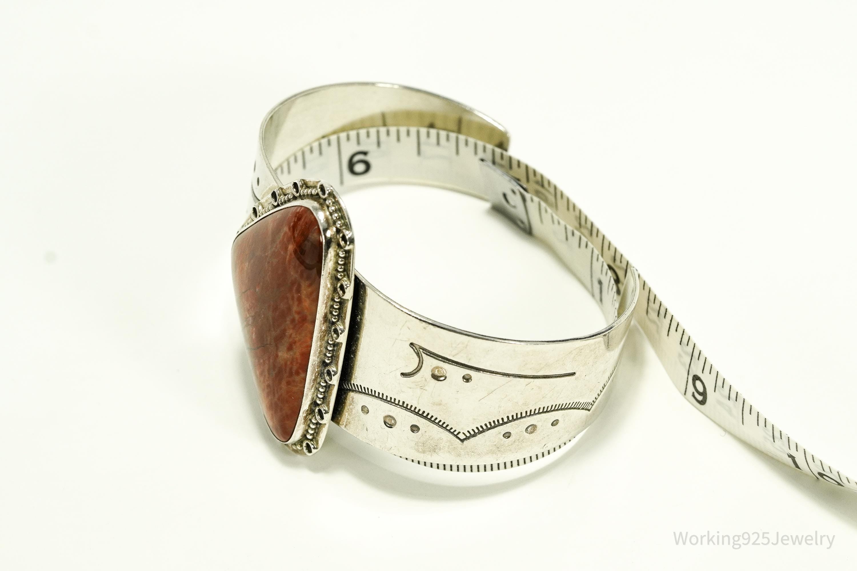 Vintage Desert Rose Trading Co Jay King Sterling Silver Cuff Bracelet 7"