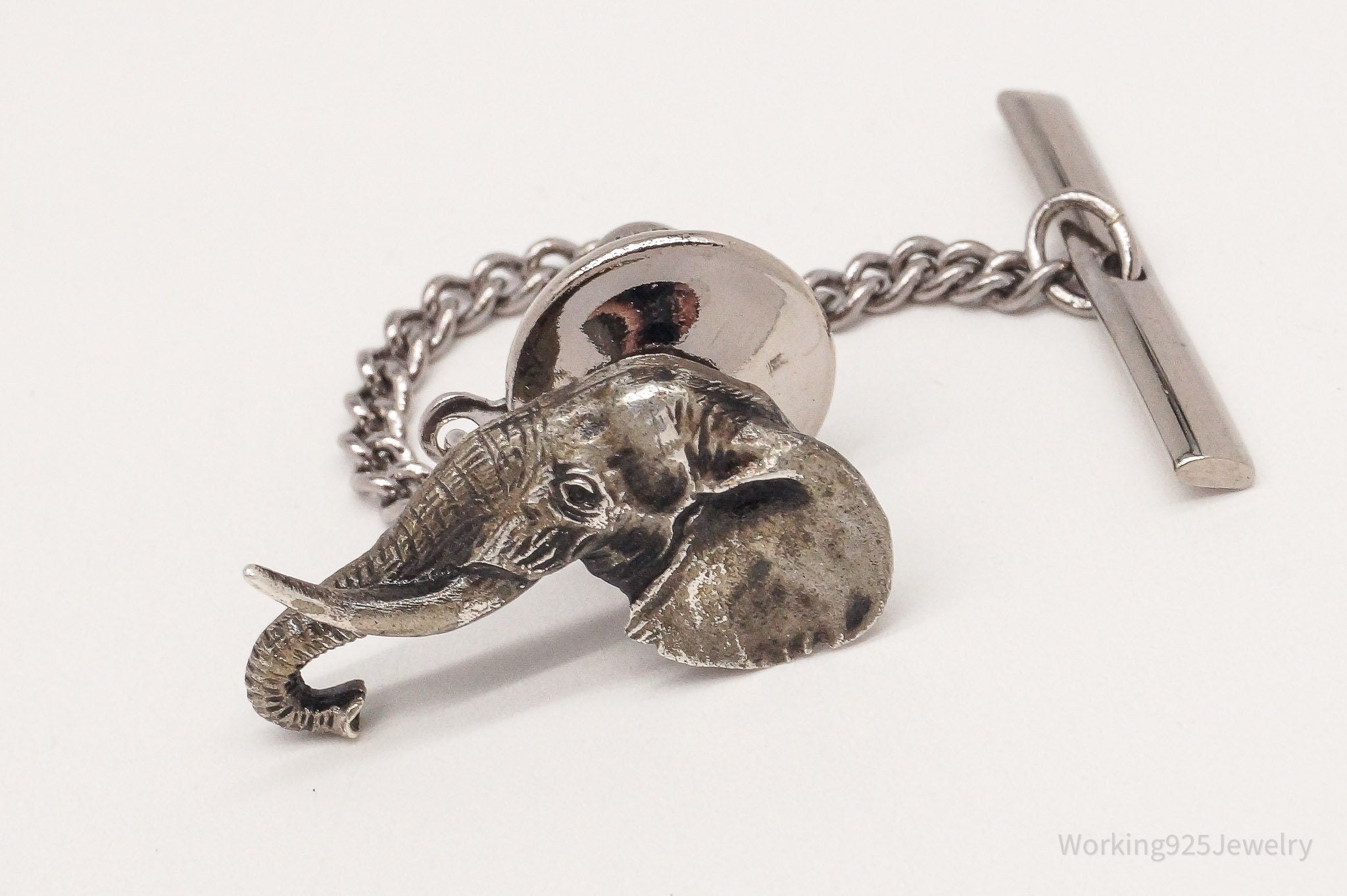 RARE Sid Bell Elephant Head Tie Tack