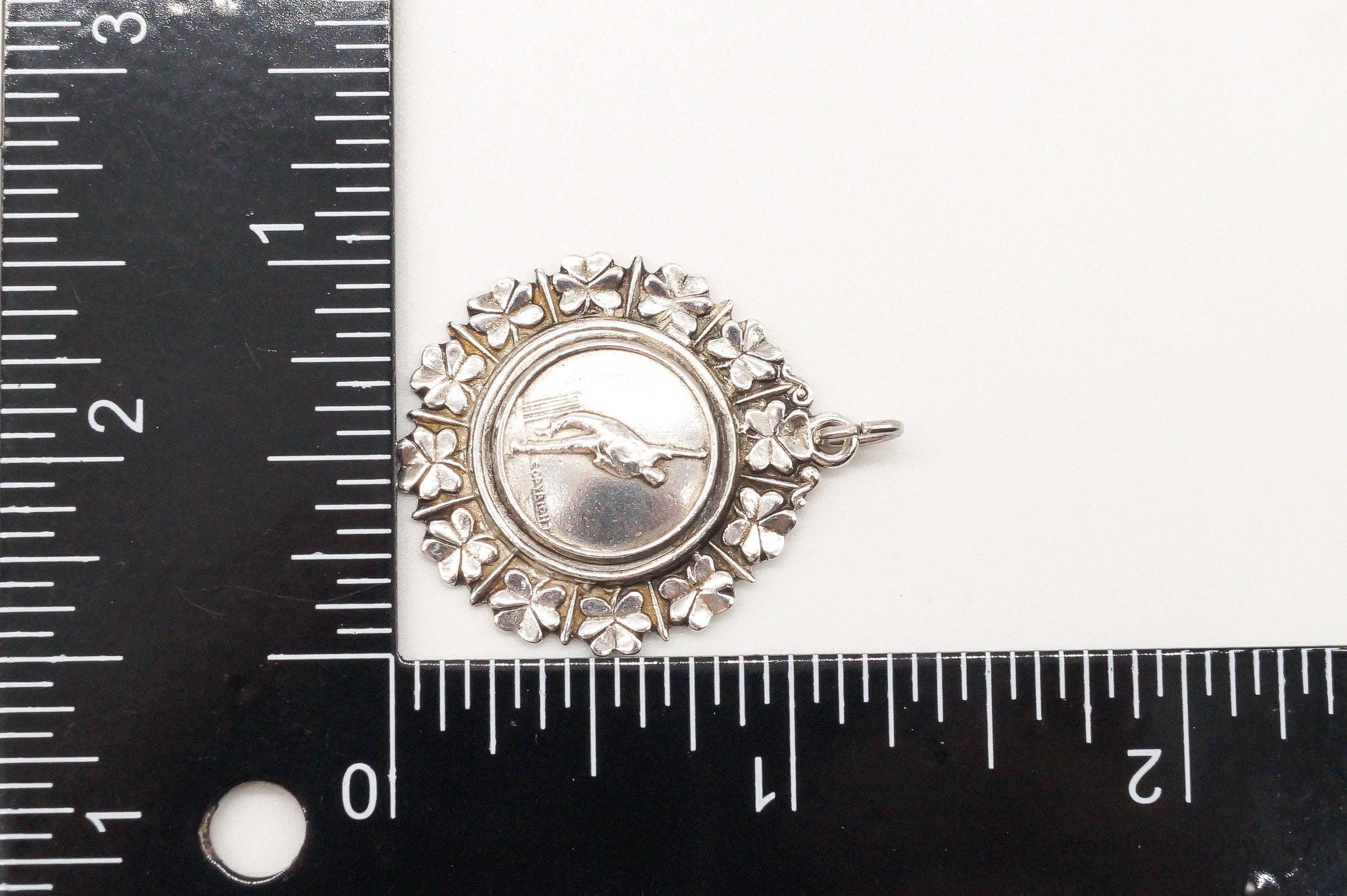 RARE Vintage 1932 BCC Knock-Out Competition Silver Medal