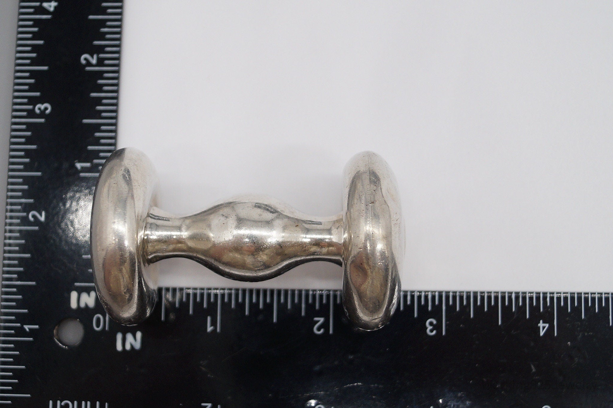 Antique Designer Towle Large Sterling Silver Baby Rattle