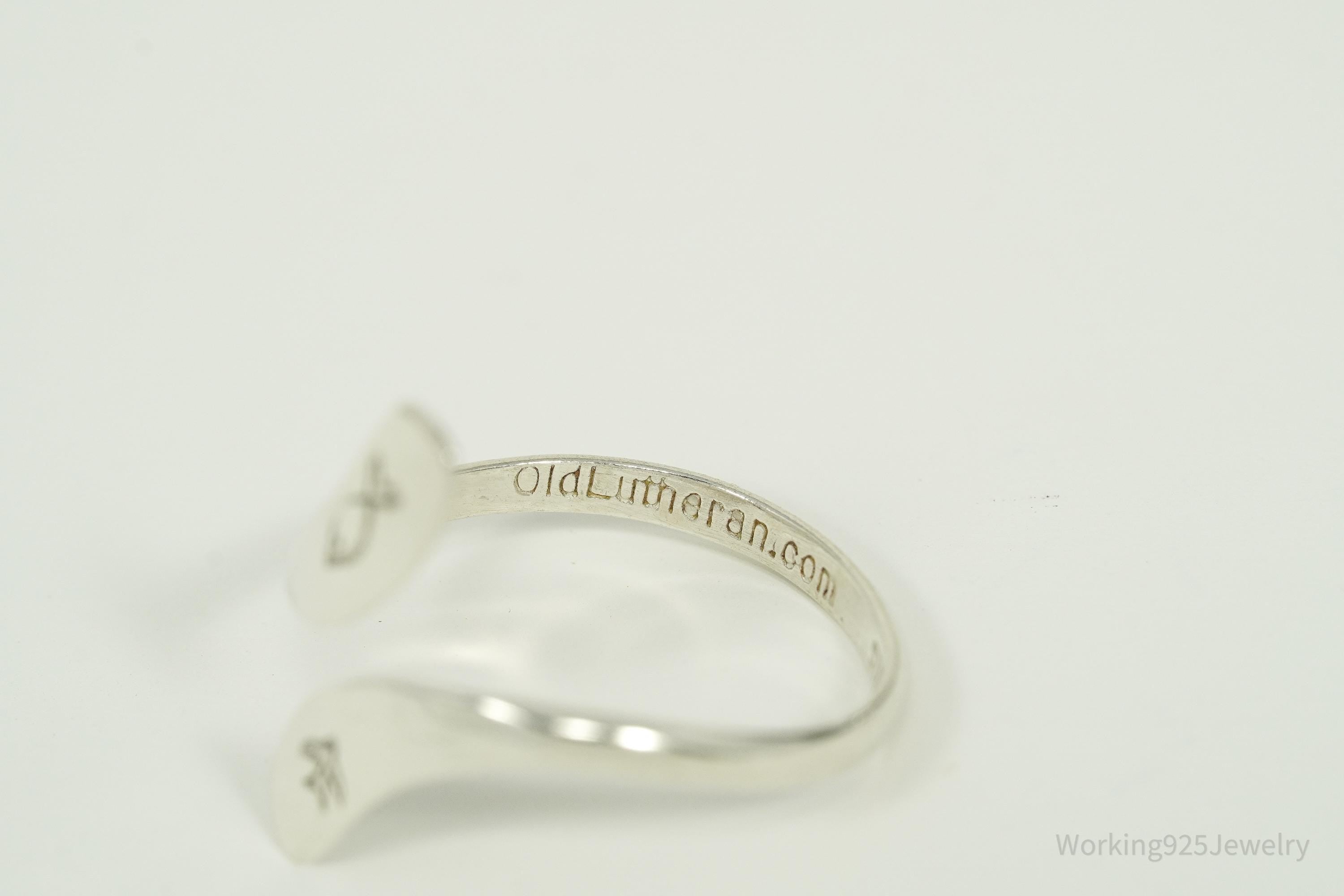 Vintage "Journey" Sterling Silver Ring - Size 7.75