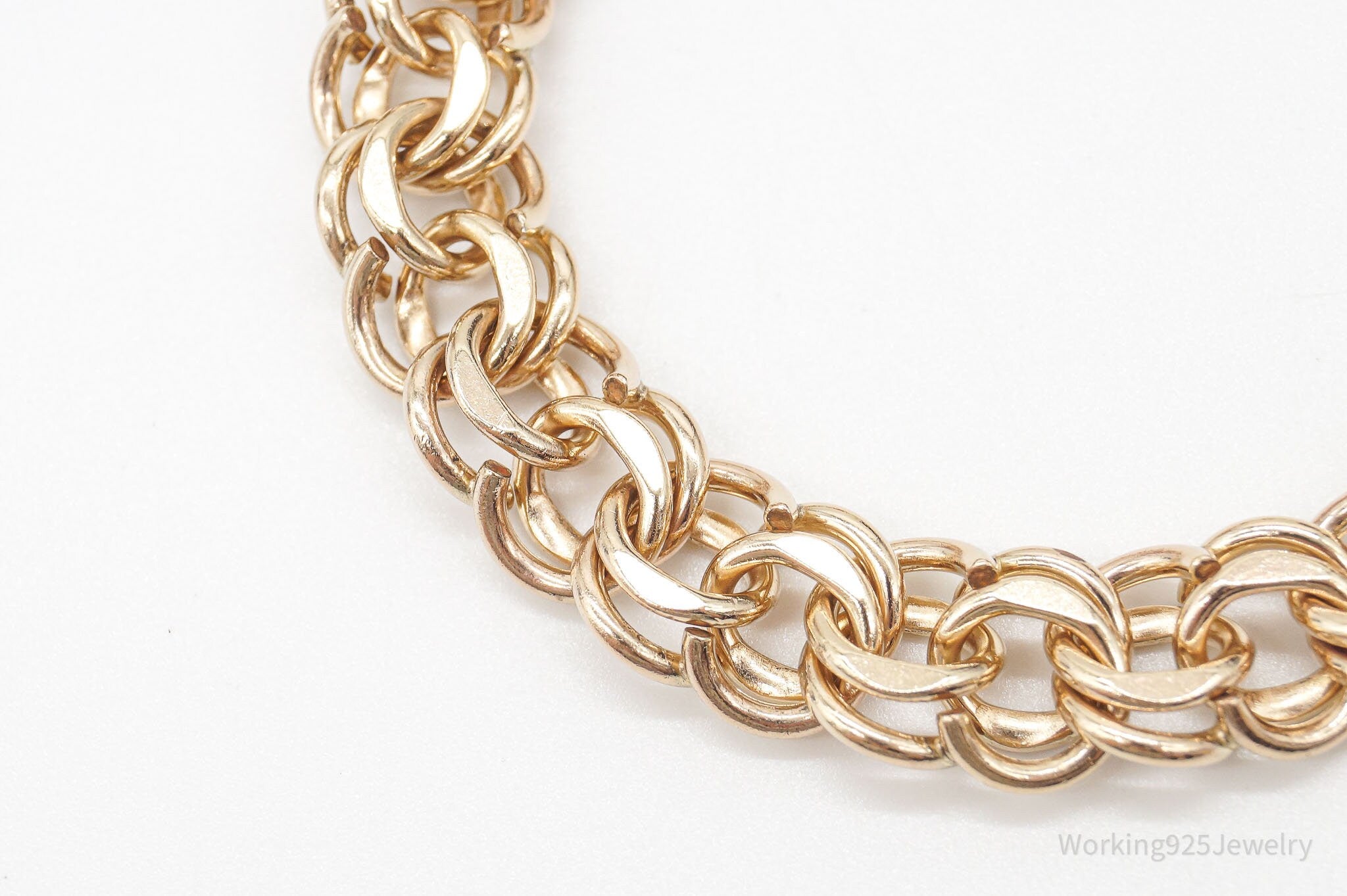 Vintage 1950s 1/20 12K Gold Filled Chain Bracelet