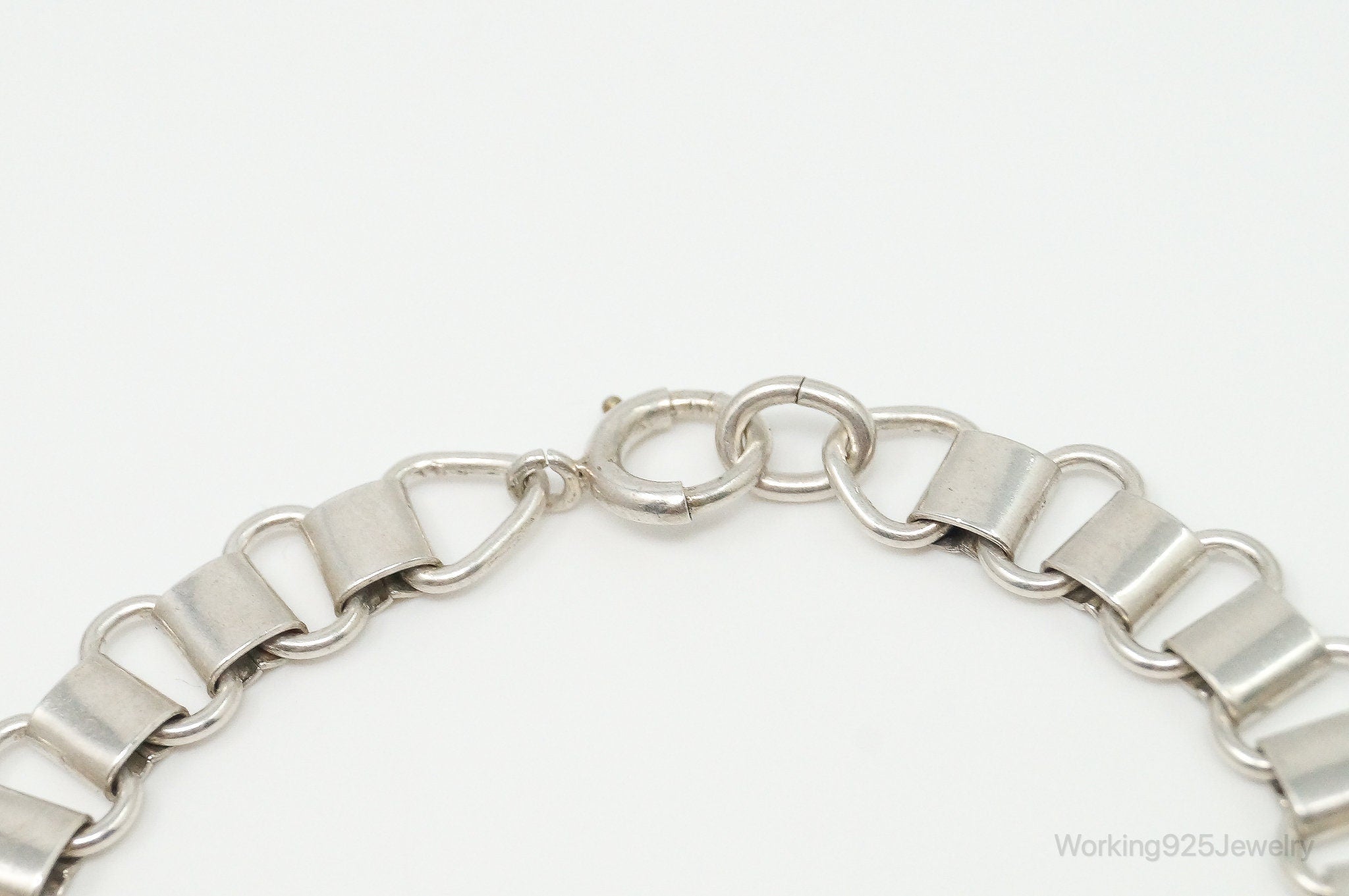 Antique Sterling Silver Chain Bracelet