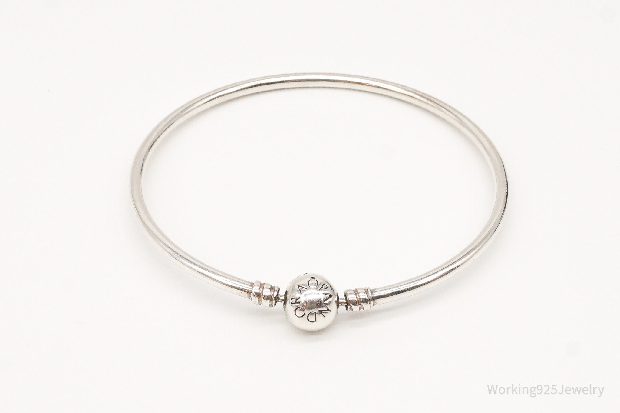 Designer Pandora ALE Charm Sterling Silver Charm Bracelet