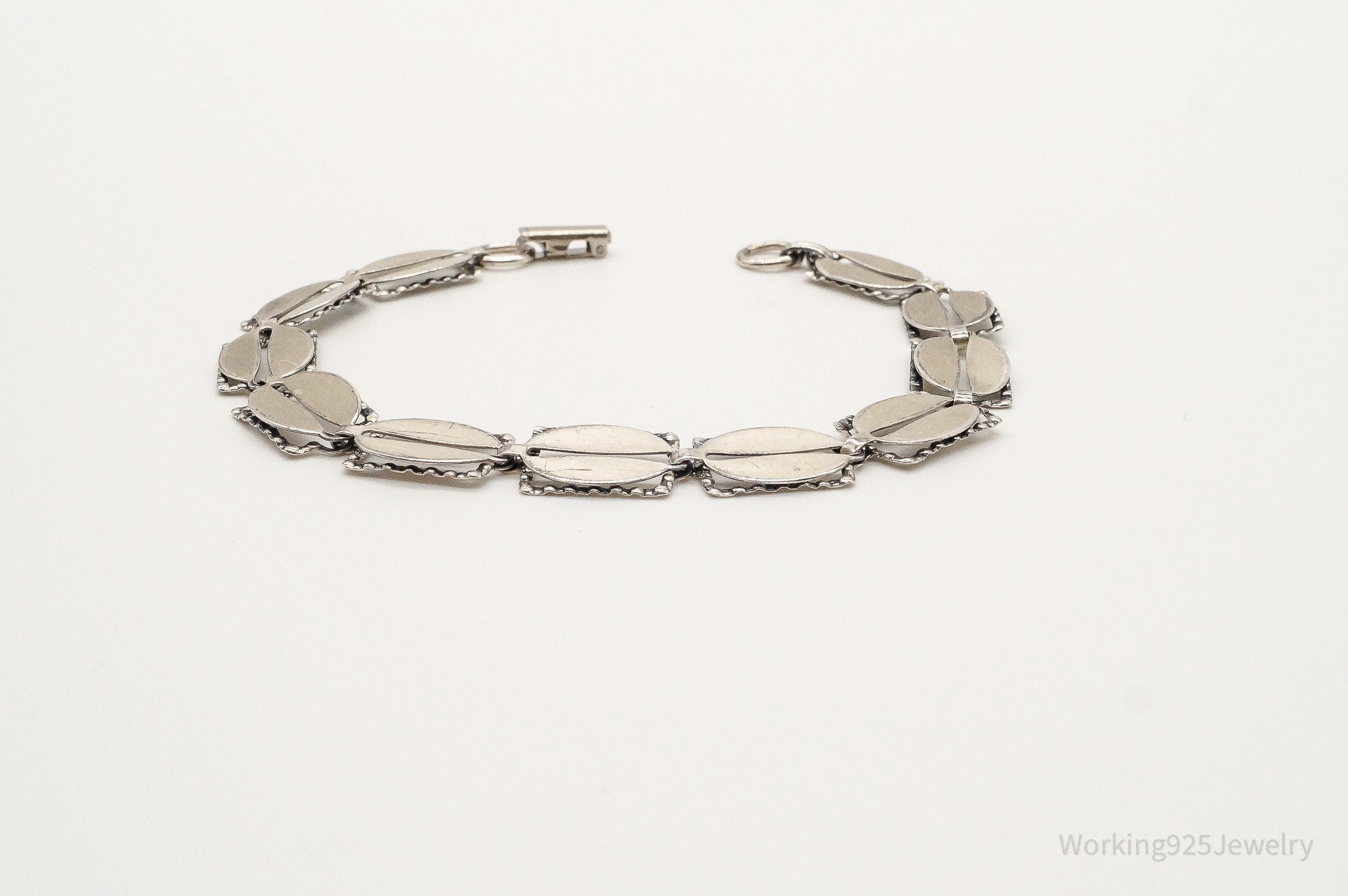 Antique Art Deco Sterling Silver Bracelet