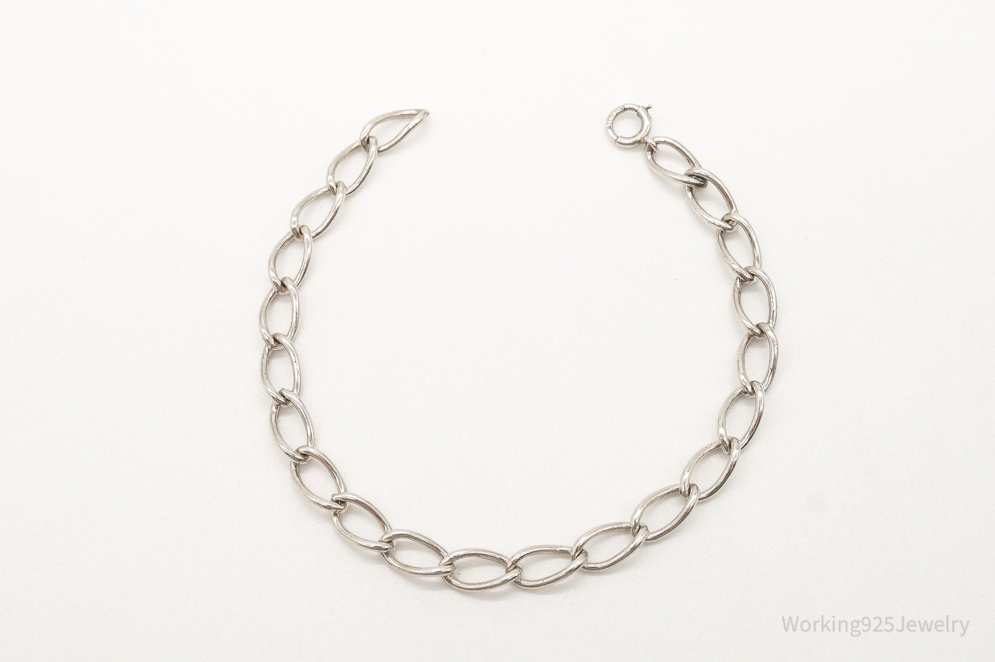 Antique Sterling Silver Chainlink Bracelet