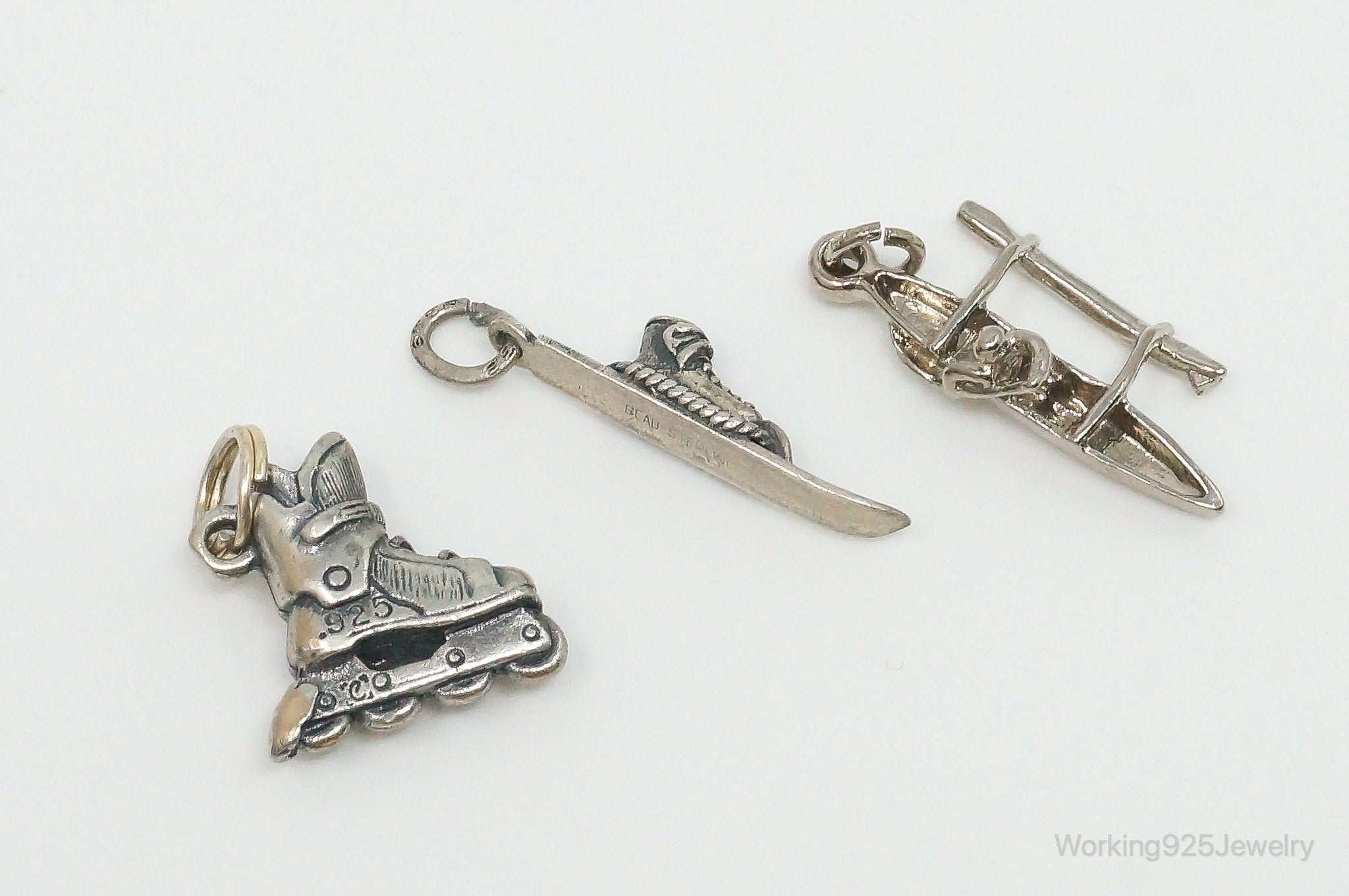 Vintage Hobbies Sterling Silver Charms Lot