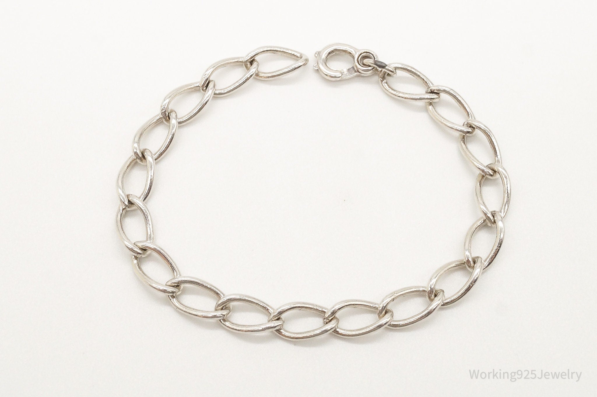 Antique Sterling Silver Chainlink Bracelet