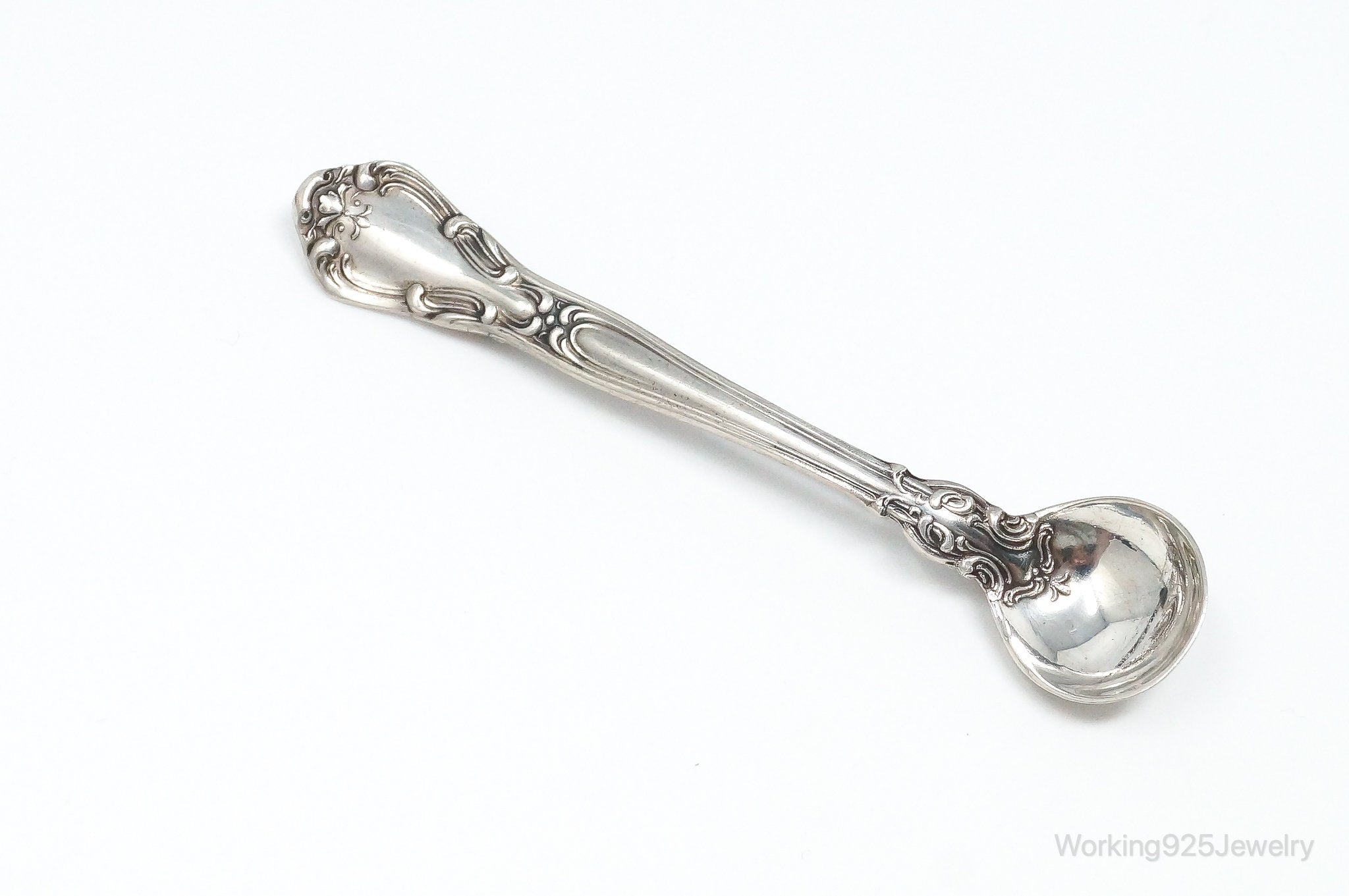 Antique GORHAM Spoon Sterling Silver Brooch Pin