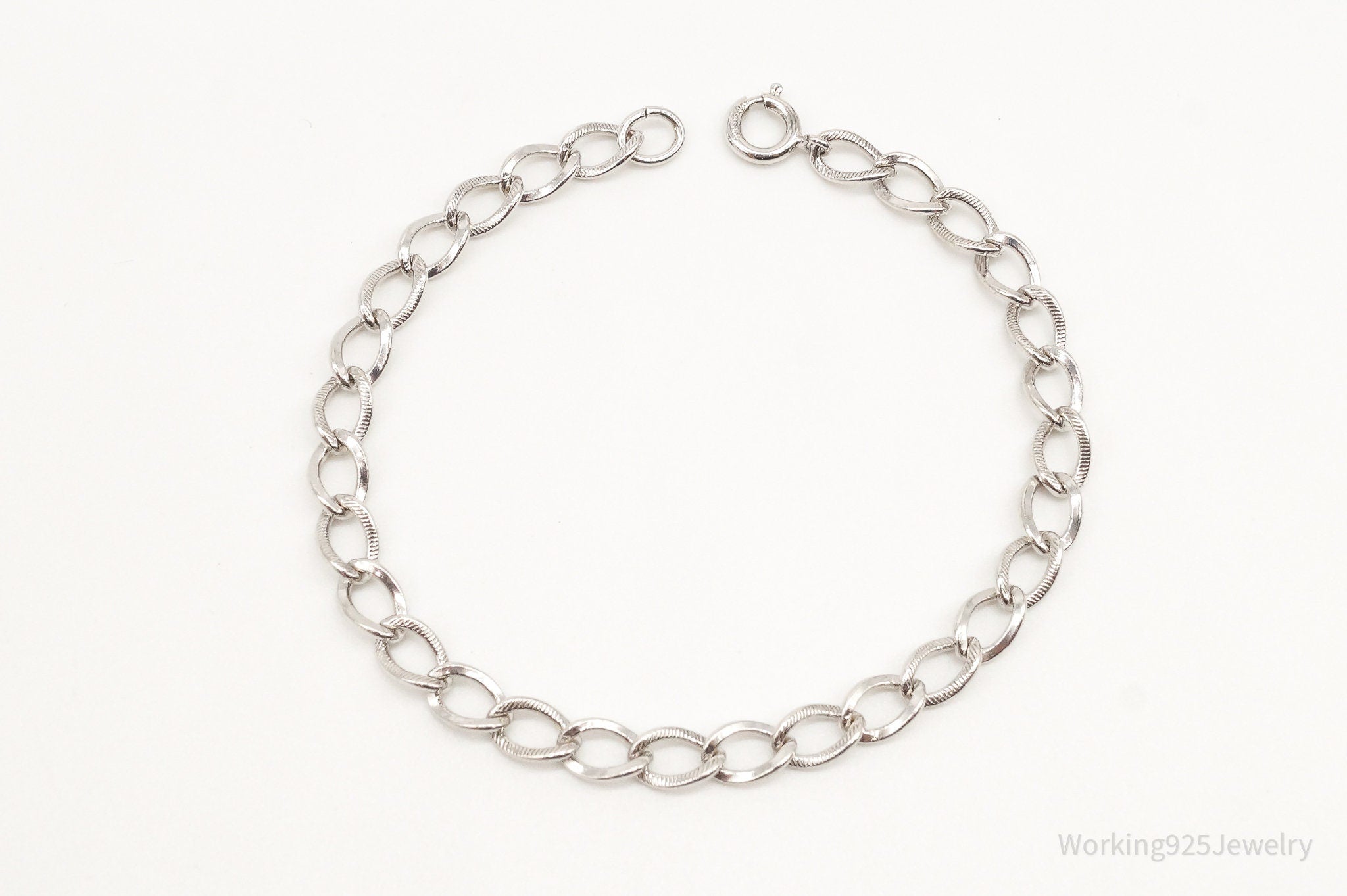 Antique Sterling Silver Chainlink Bracelet