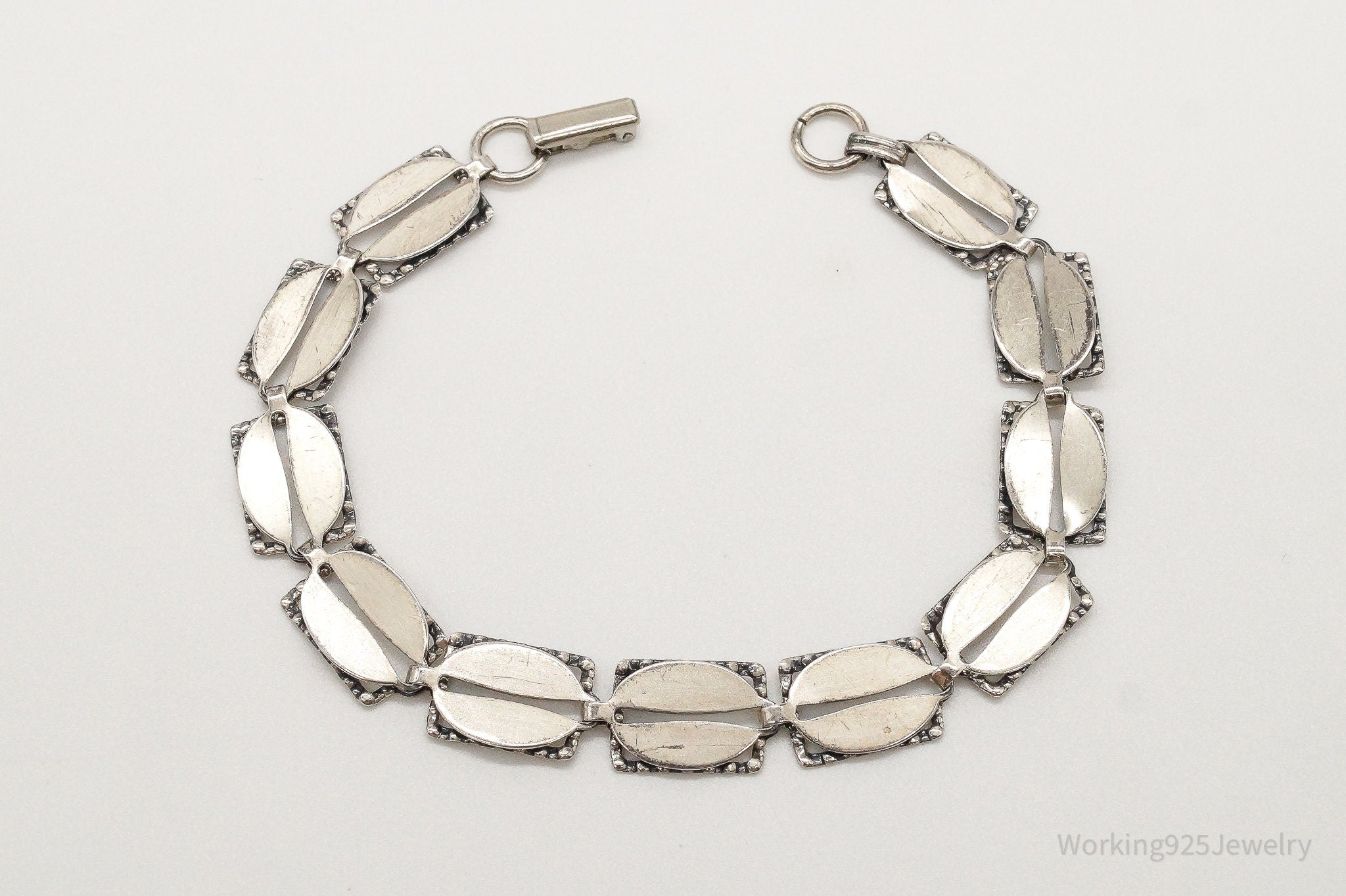 Antique Art Deco Sterling Silver Bracelet