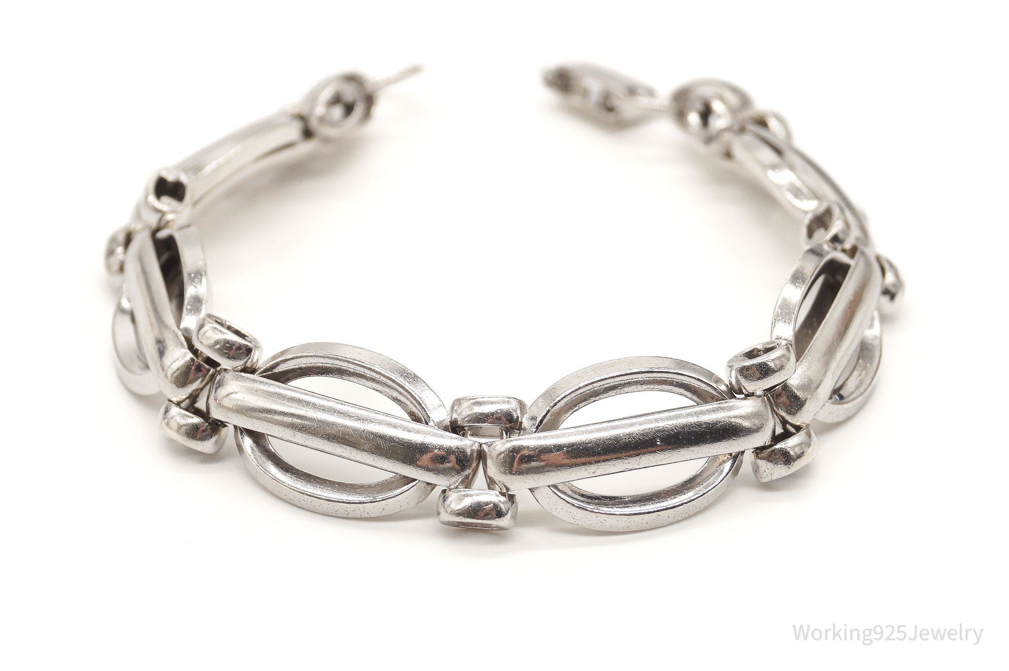 Antique Sterling Silver Chainlink Bracelet