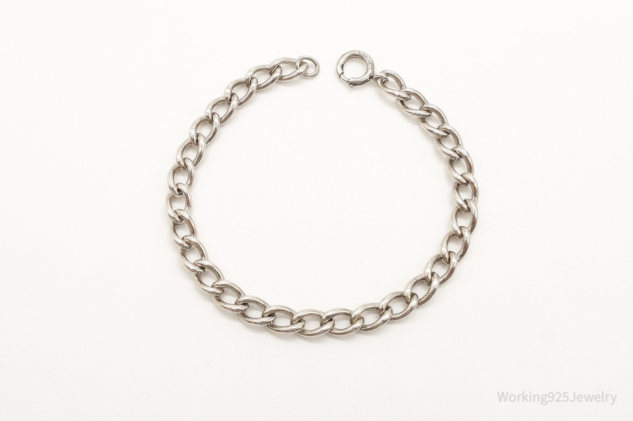 Antique Sterling Silver Chainlink Bracelet